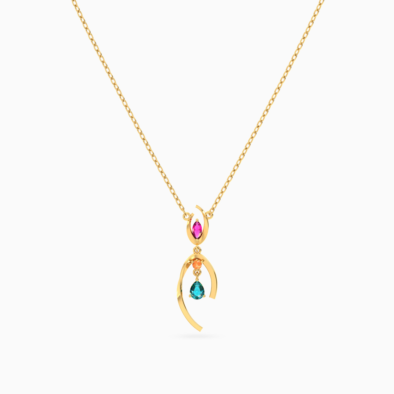 سلسلة ذهب تصميم تجريدي عيار 18 قيراط مزينة بالأحجار الملونة - 3 https://cdn11.bigcommerce.com/s-igqk382kzx/images/stencil/1280w/products/7772/70407/111404180442-4__72990.1722932832.jpg