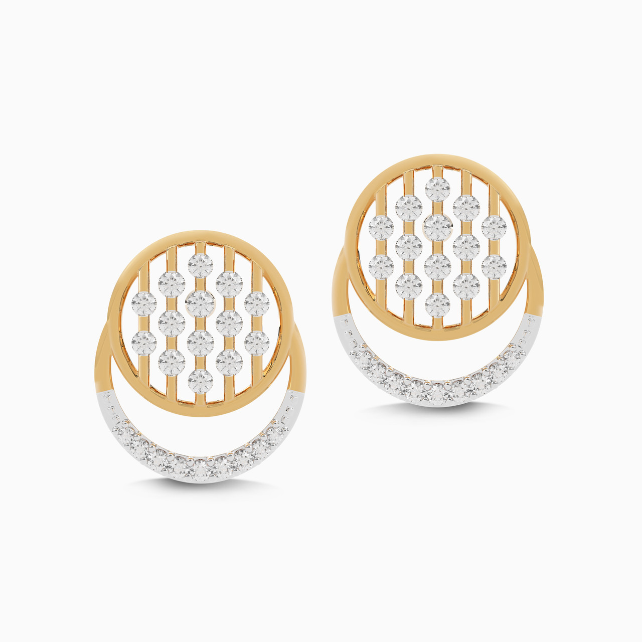Circle Diamond Earrings in 18K Gold - 5 https://cdn11.bigcommerce.com/s-igqk382kzx/images/stencil/1280w/products/8634/78816/ASPE6332-YG-1__42205.1742138009.jpg