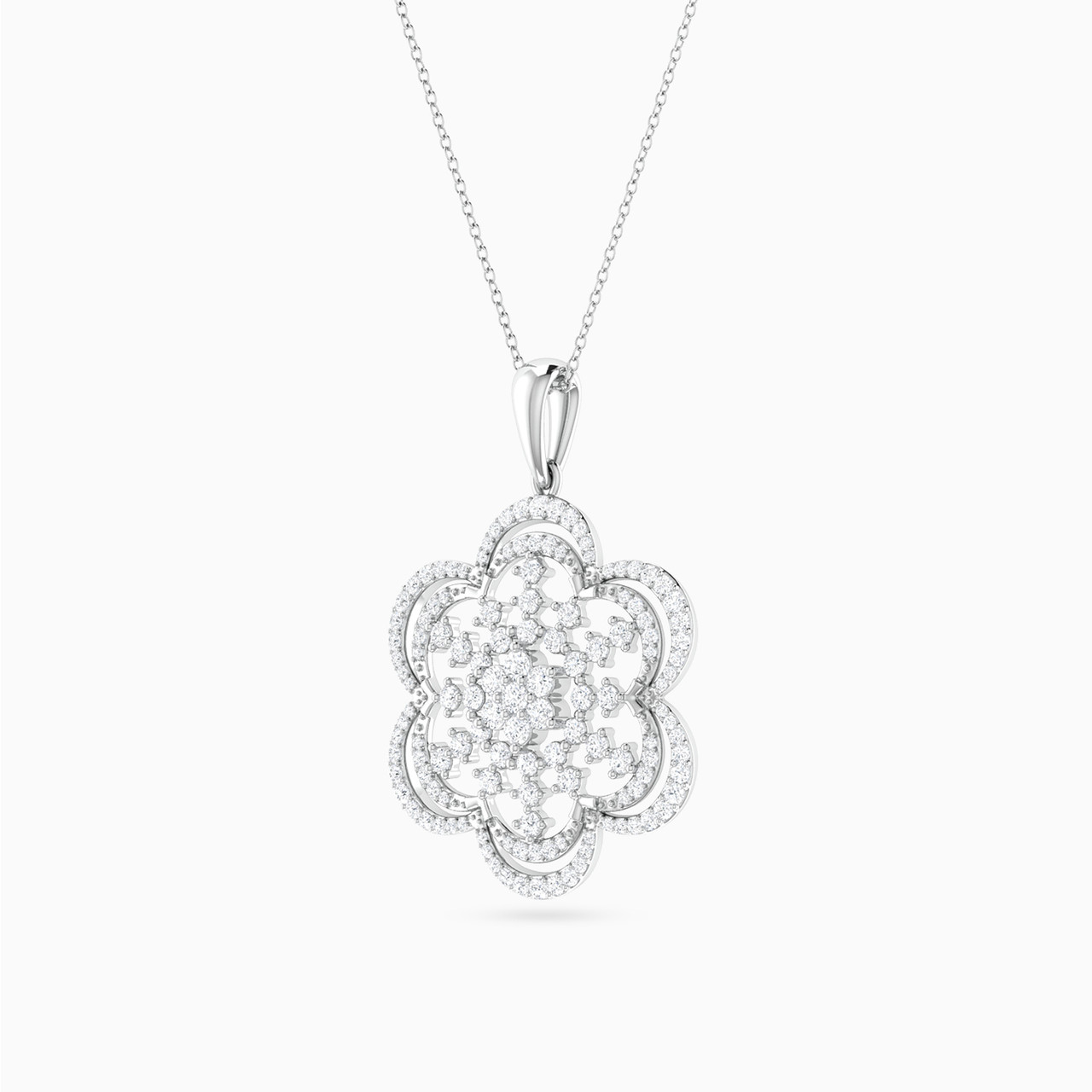 Flower Diamond Necklace In 18K Gold - 2 https://cdn11.bigcommerce.com/s-igqk382kzx/images/stencil/1280w/products/8822/76742/PN417963W18DI1-3__27512.1740573139.jpg