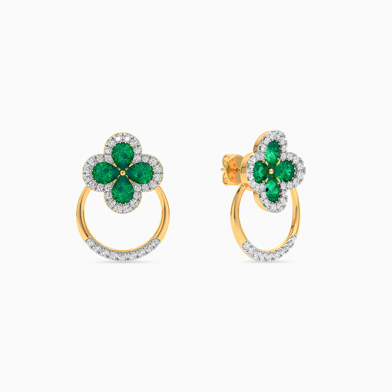أقراط ذهب شكل وردة عيار 18 قيراط مزينة بالألماس وحجر أخضر - 2 https://cdn11.bigcommerce.com/s-igqk382kzx/images/stencil/1280w/products/9051/79081/KE611574EM-2__98223.1742474219.jpg