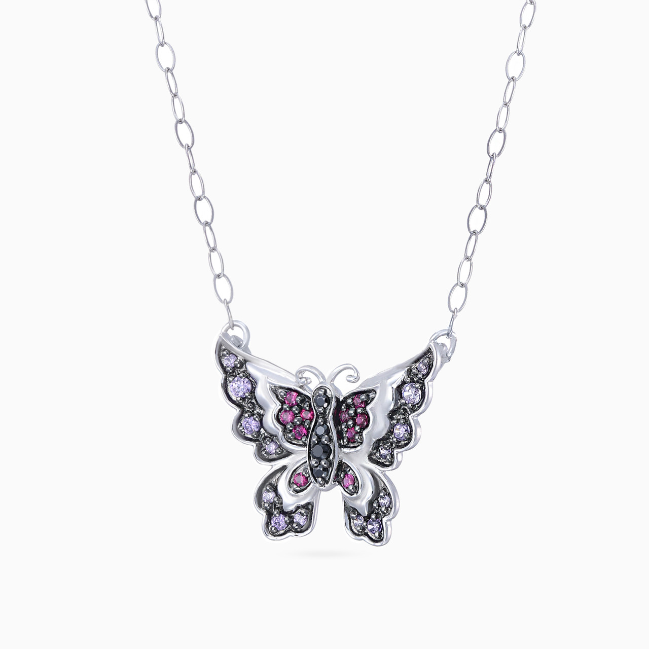 Butterfly Colored Stones Necklace in 18K Gold - 2 https://cdn11.bigcommerce.com/s-igqk382kzx/images/stencil/1280w/products/9270/80237/121404280116-3__44911.1747143887.jpg
