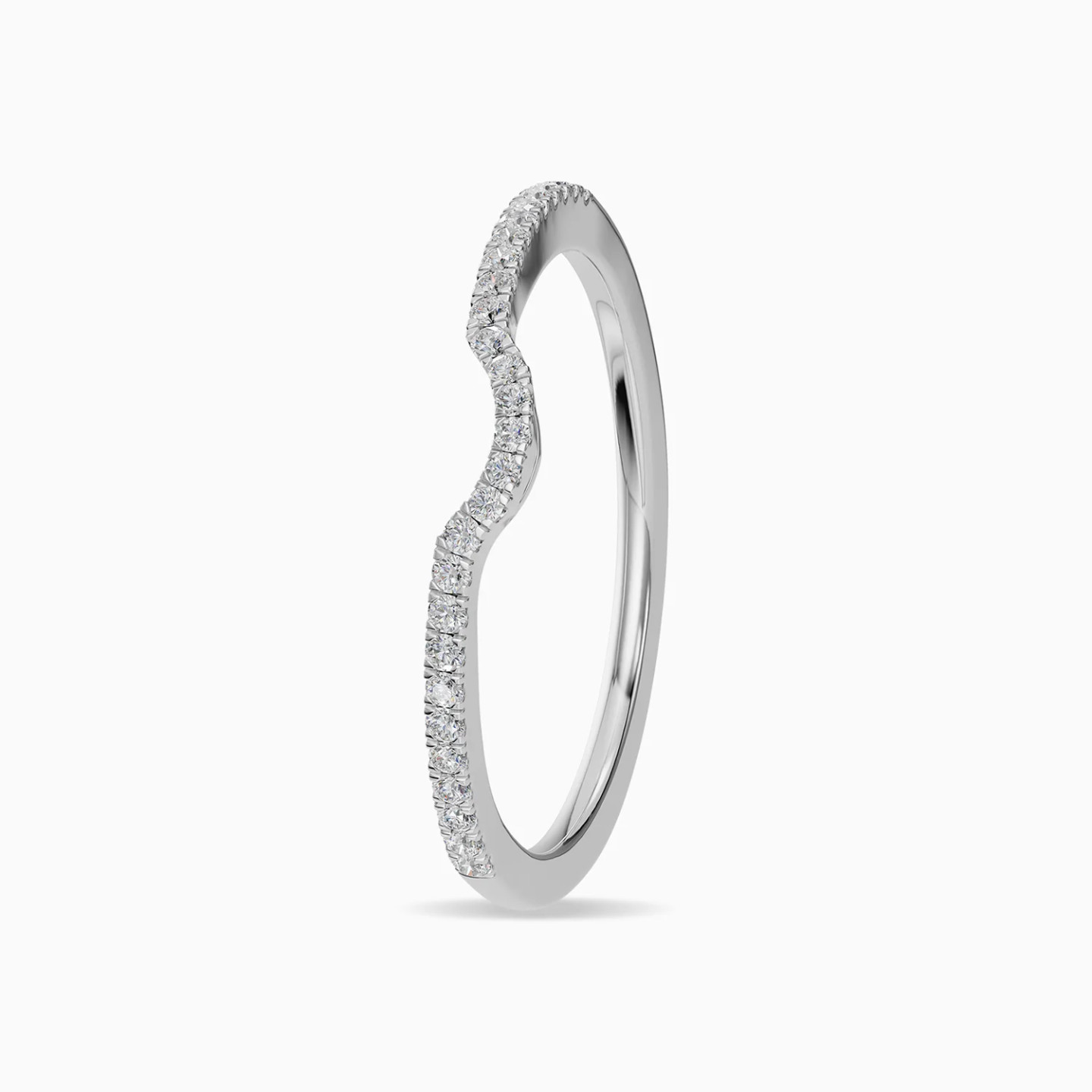Round Cluster Diamond Twin Rings in 18K Gold - 3 Round Cluster Diamond Twin Rings in 18K Gold - 3