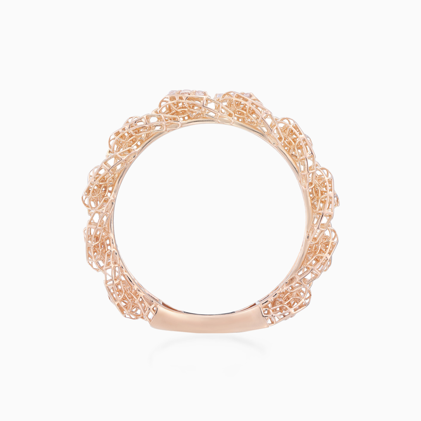 Curb Chain Ring in 21K Gold - 4 Curb Chain Ring in 21K Gold - 4