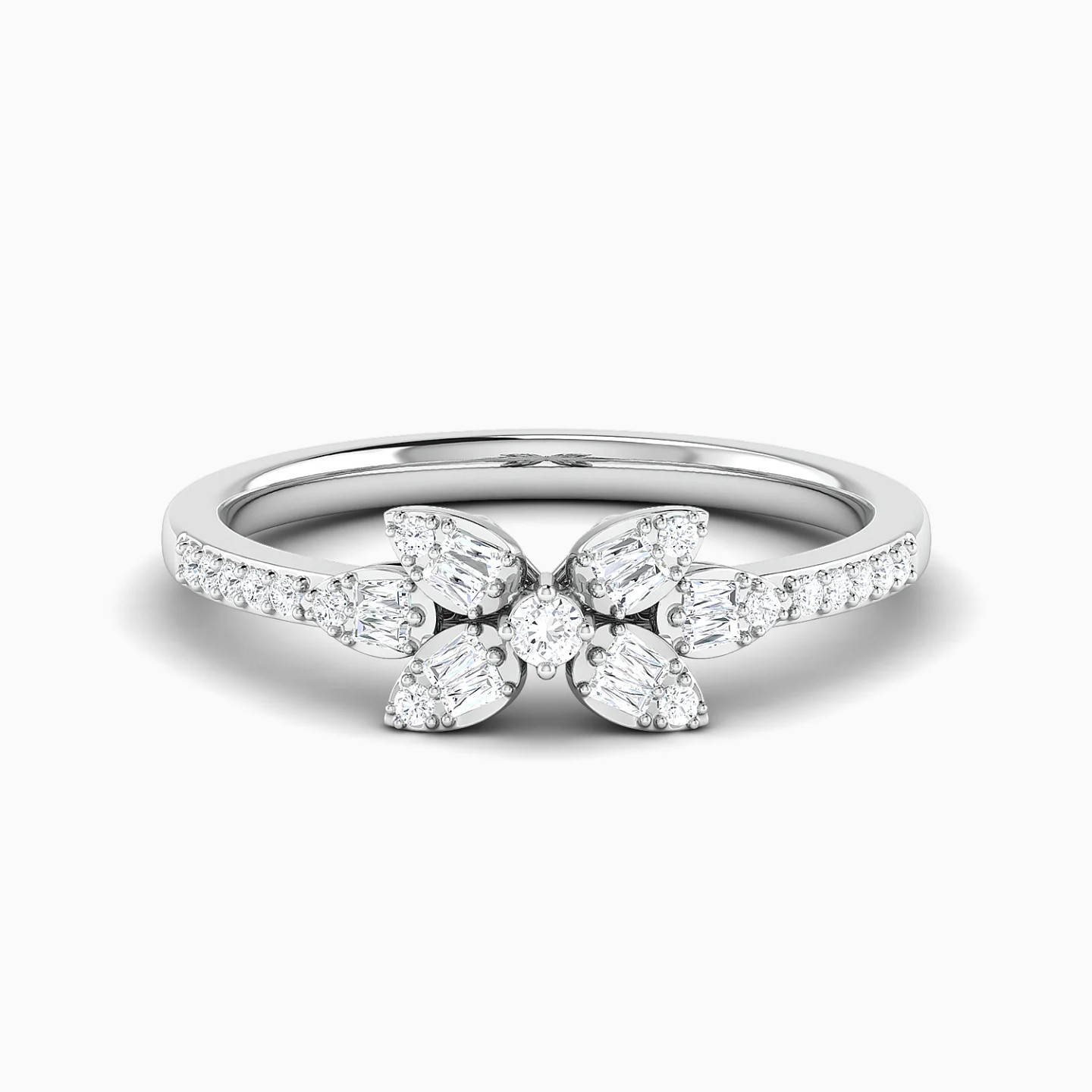 Marquise Floral Cluster Diamond Ring in 18K Gold Marquise Floral Cluster Diamond Ring in 18K Gold