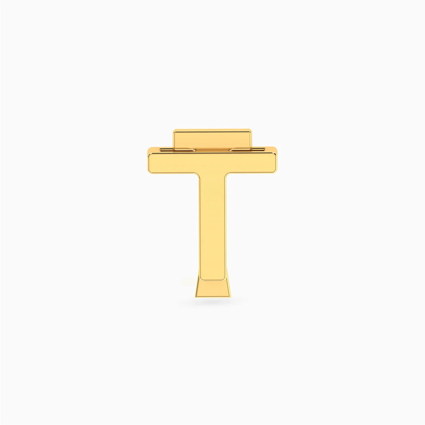 Letter T Charm in 18K Gold Letter T Charm in 18K Gold