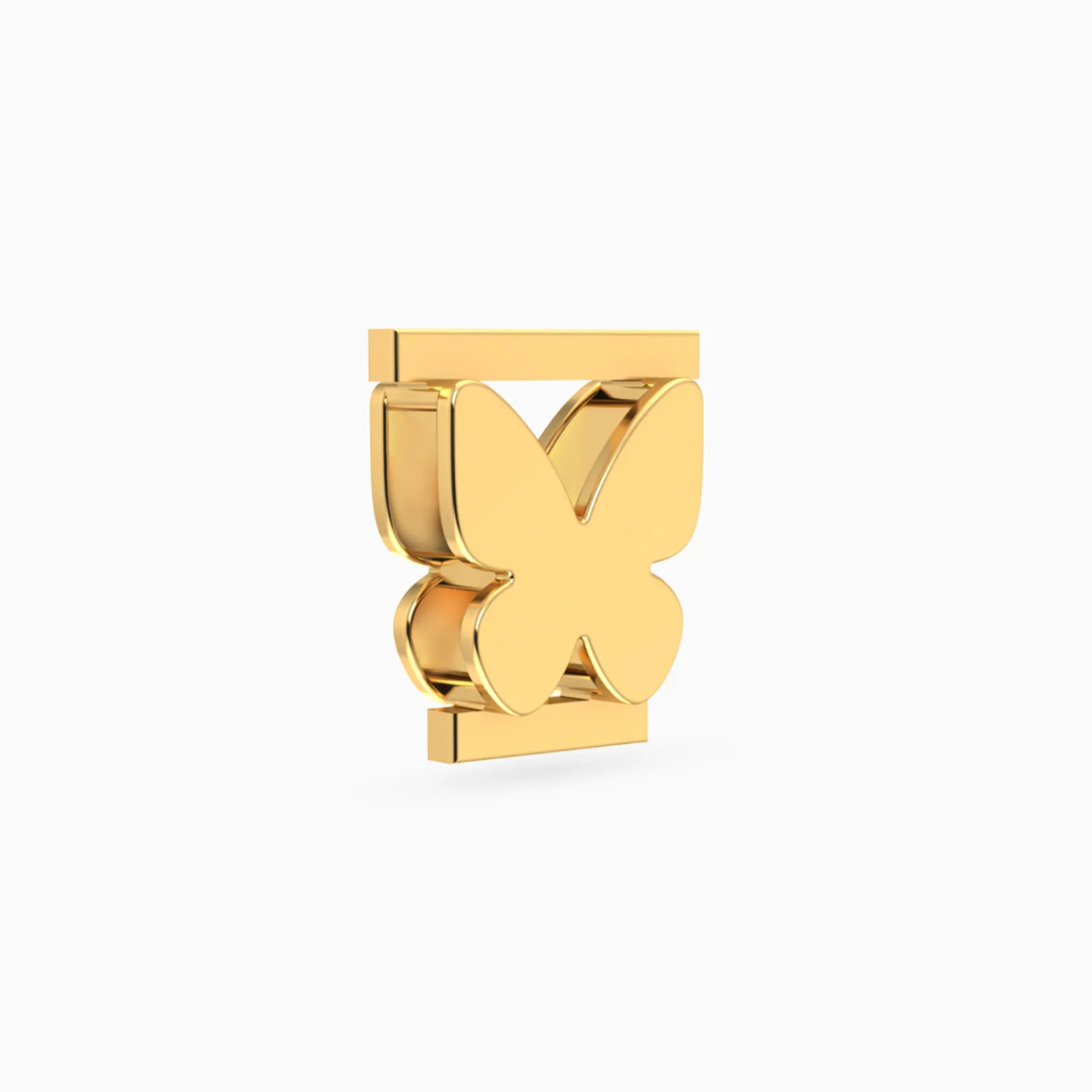 Butterfly Charm in 18K Gold - 3 Butterfly Charm in 18K Gold - 3
