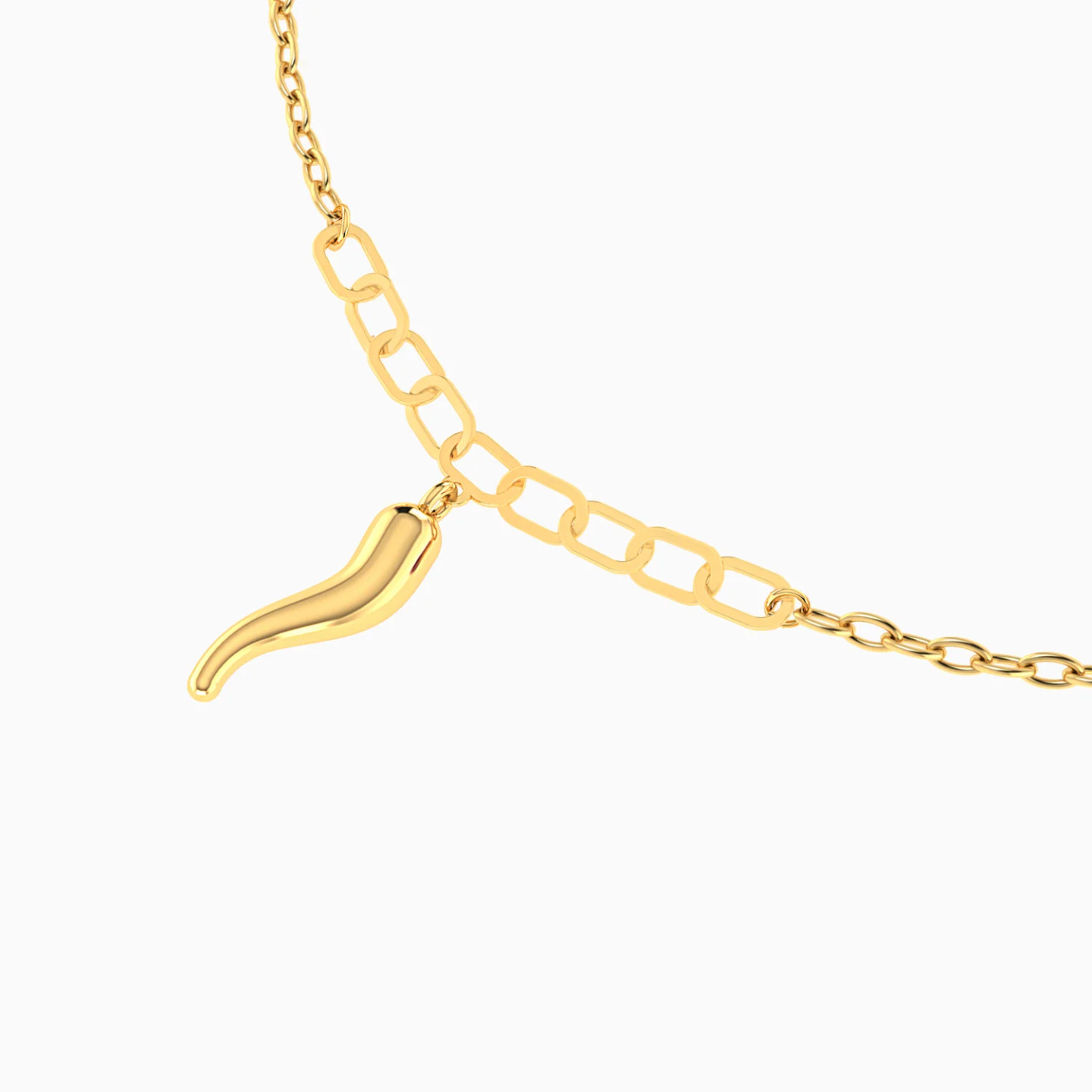 Chili Chain Bracelet in 18K Gold - 4 Chili Chain Bracelet in 18K Gold - 4
