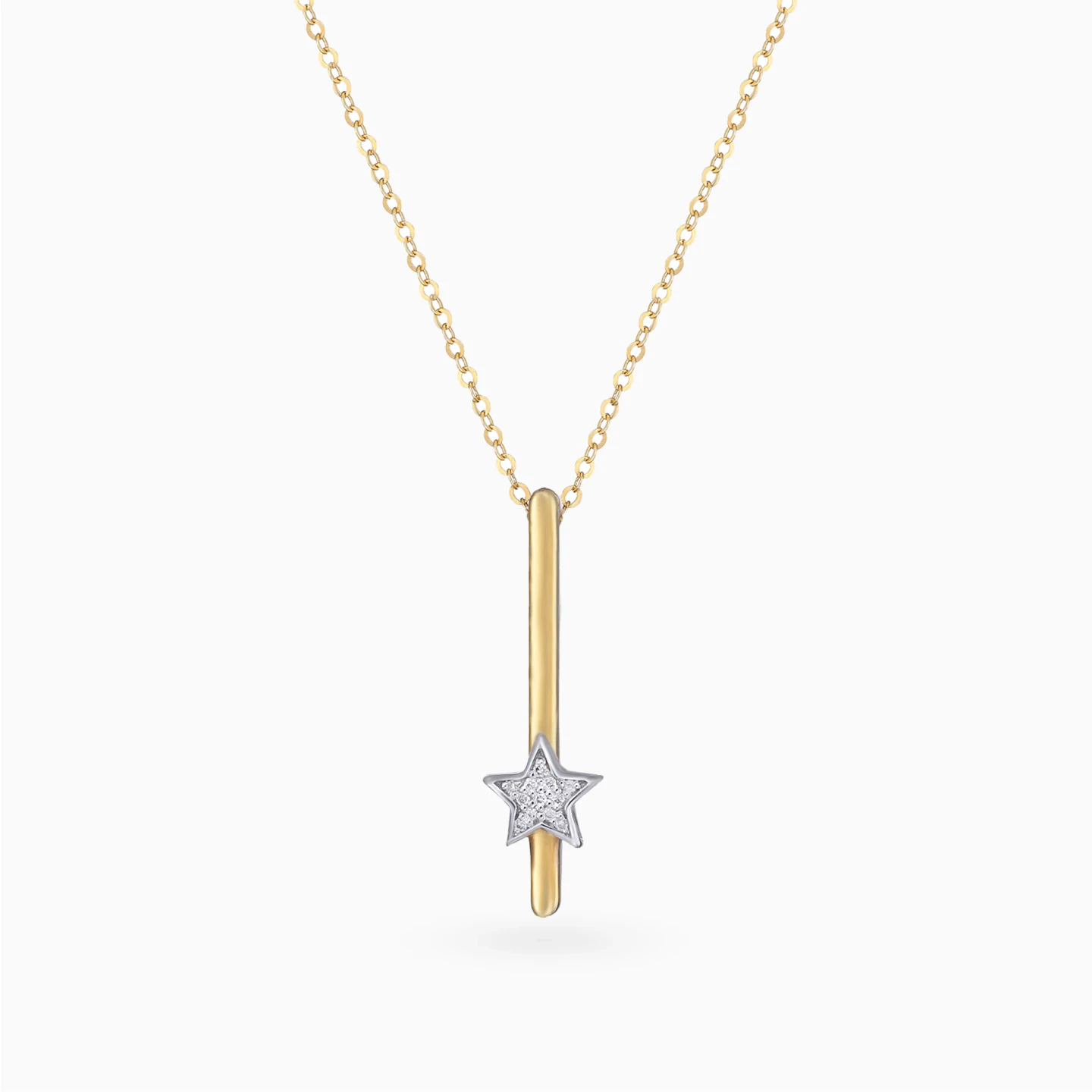 Star Diamond Necklace in 18K Gold Star Diamond Necklace in 18K Gold
