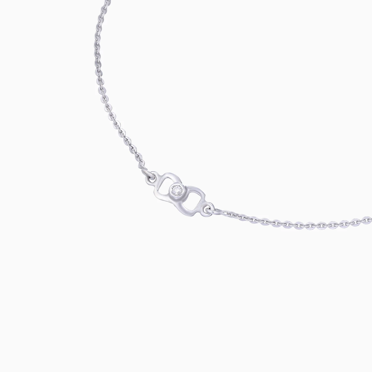 Bow Tie Diamond Chain Bracelet in 18K Gold - 4 Bow Tie Diamond Chain Bracelet in 18K Gold - 4
