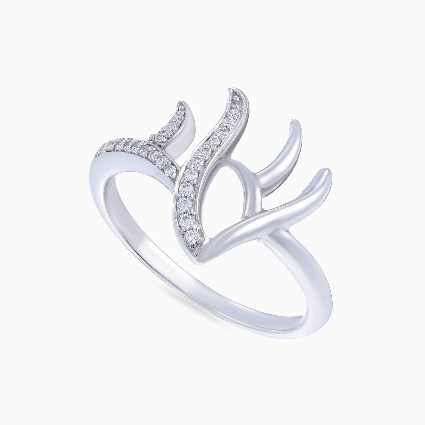 Branches Diamond Ring in 18K Gold - 3 Branches Diamond Ring in 18K Gold - 3