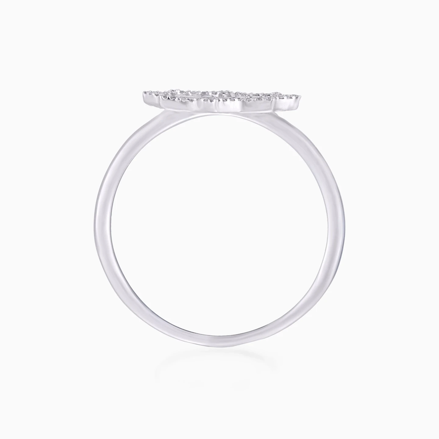 Floral Star Diamond Ring in 18K Gold - 4 Floral Star Diamond Ring in 18K Gold - 4
