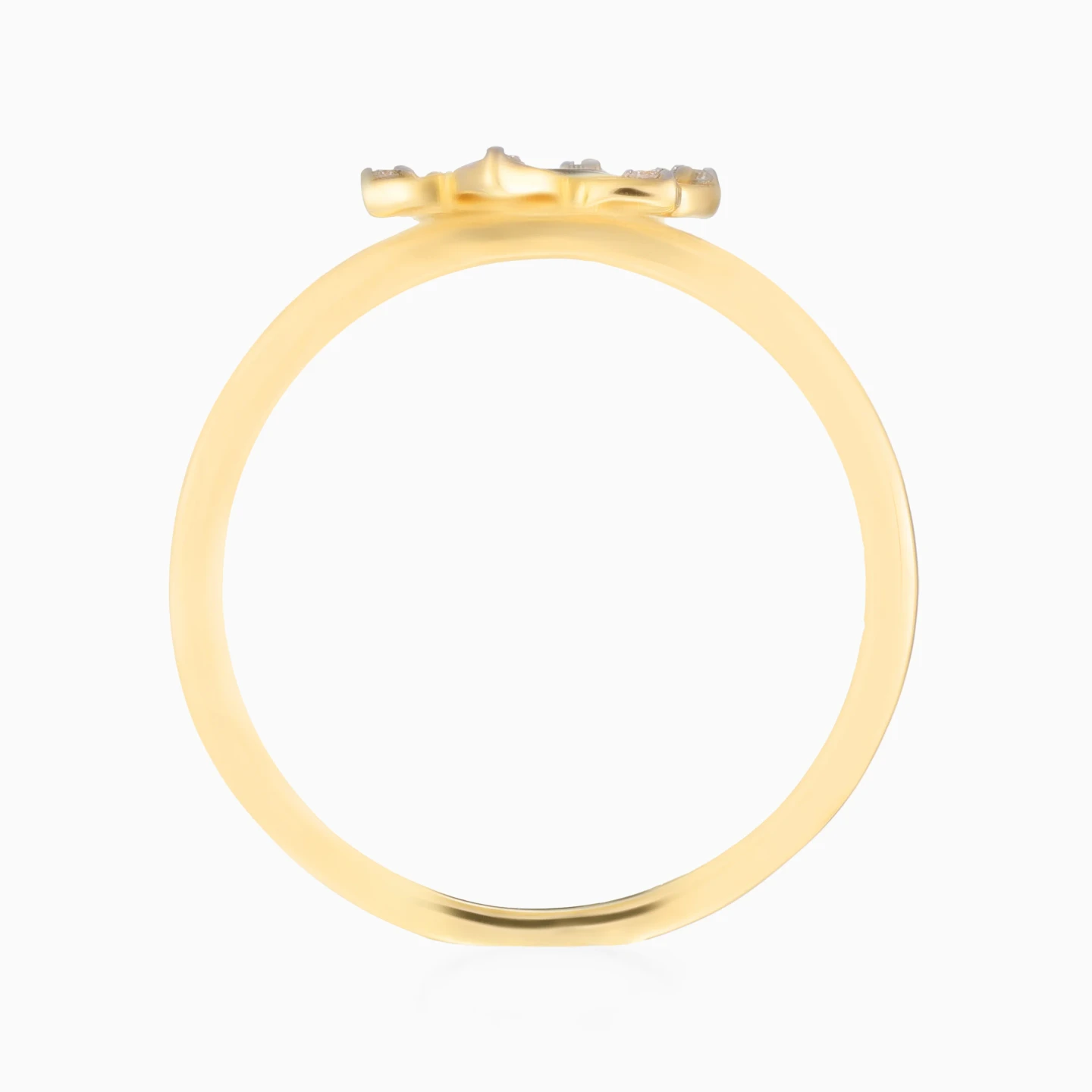 Openwork Flower Diamond Ring in 18K Gold - 4 Openwork Flower Diamond Ring in 18K Gold - 4