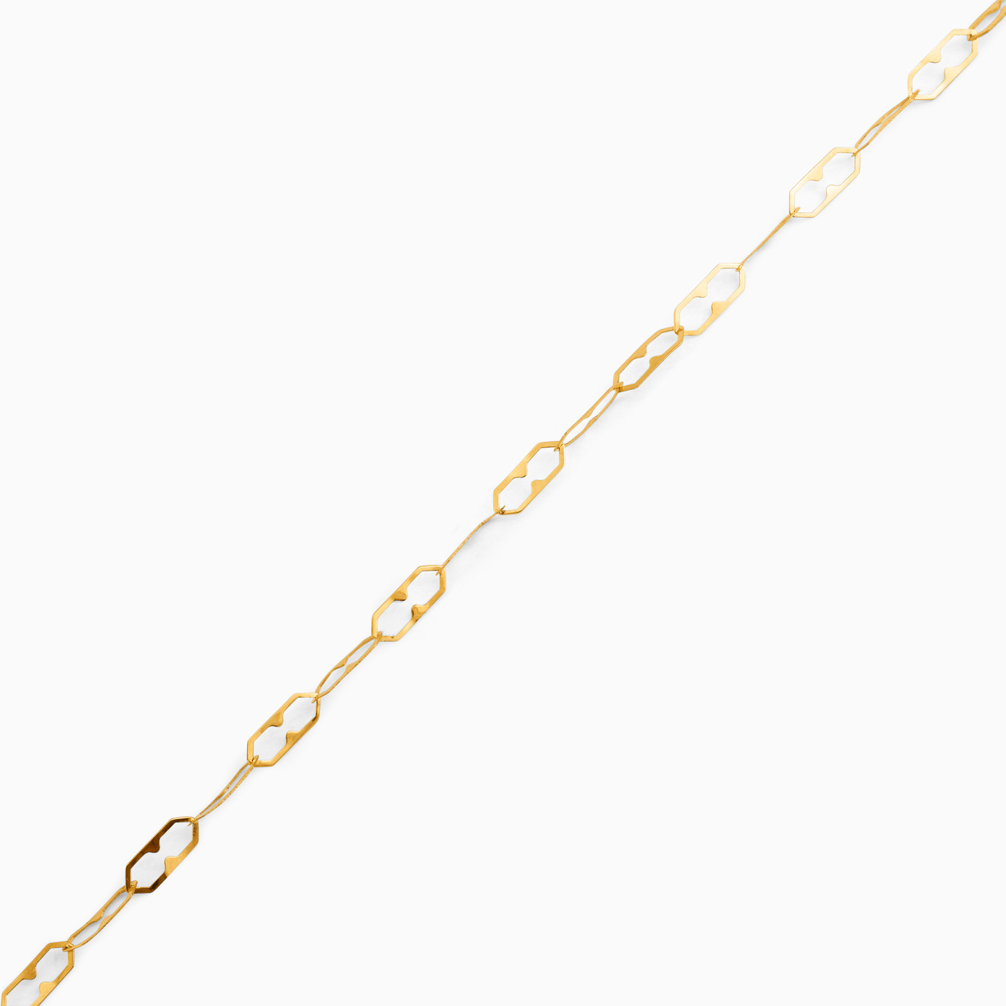 18K Gold Chain Bracelet - 3