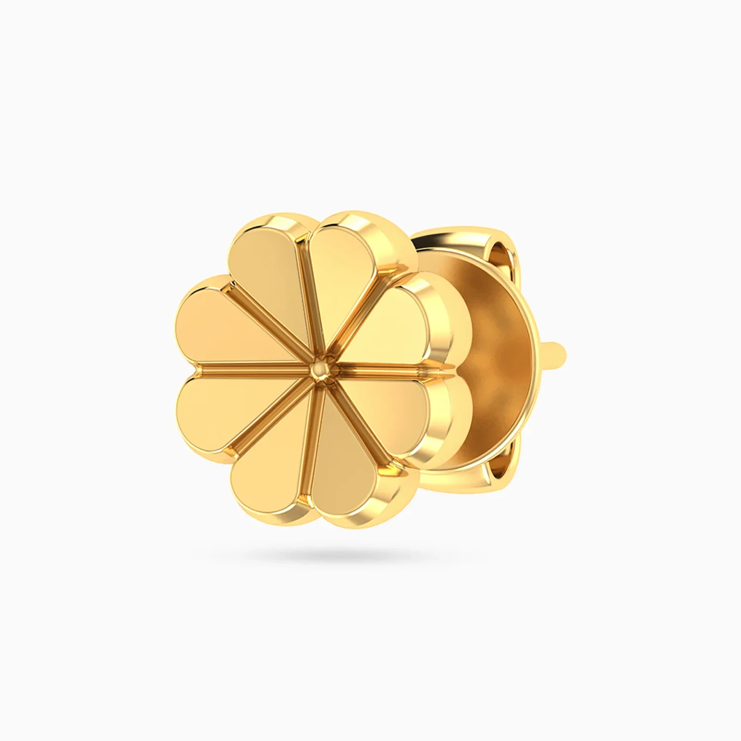 Kids Four Leaf Clover Stud Earrings in 18K Gold - 4 Kids Four Leaf Clover Stud Earrings in 18K Gold - 4