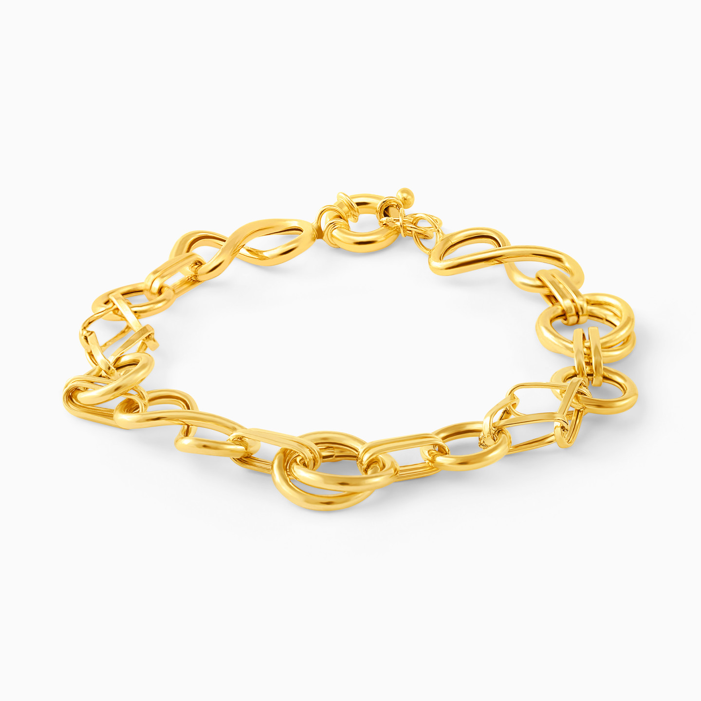 Links Chain Bracelet in 18K Gold