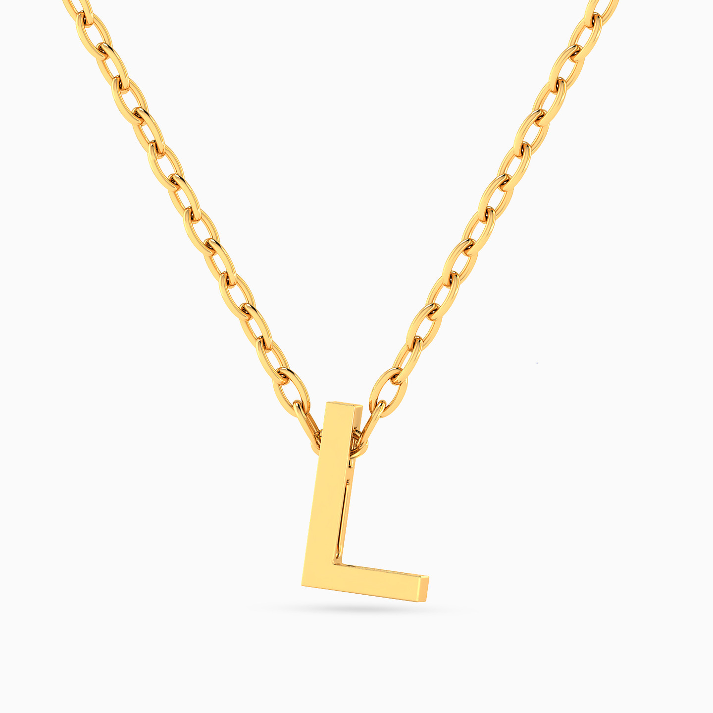 18K Gold Pendant Necklace