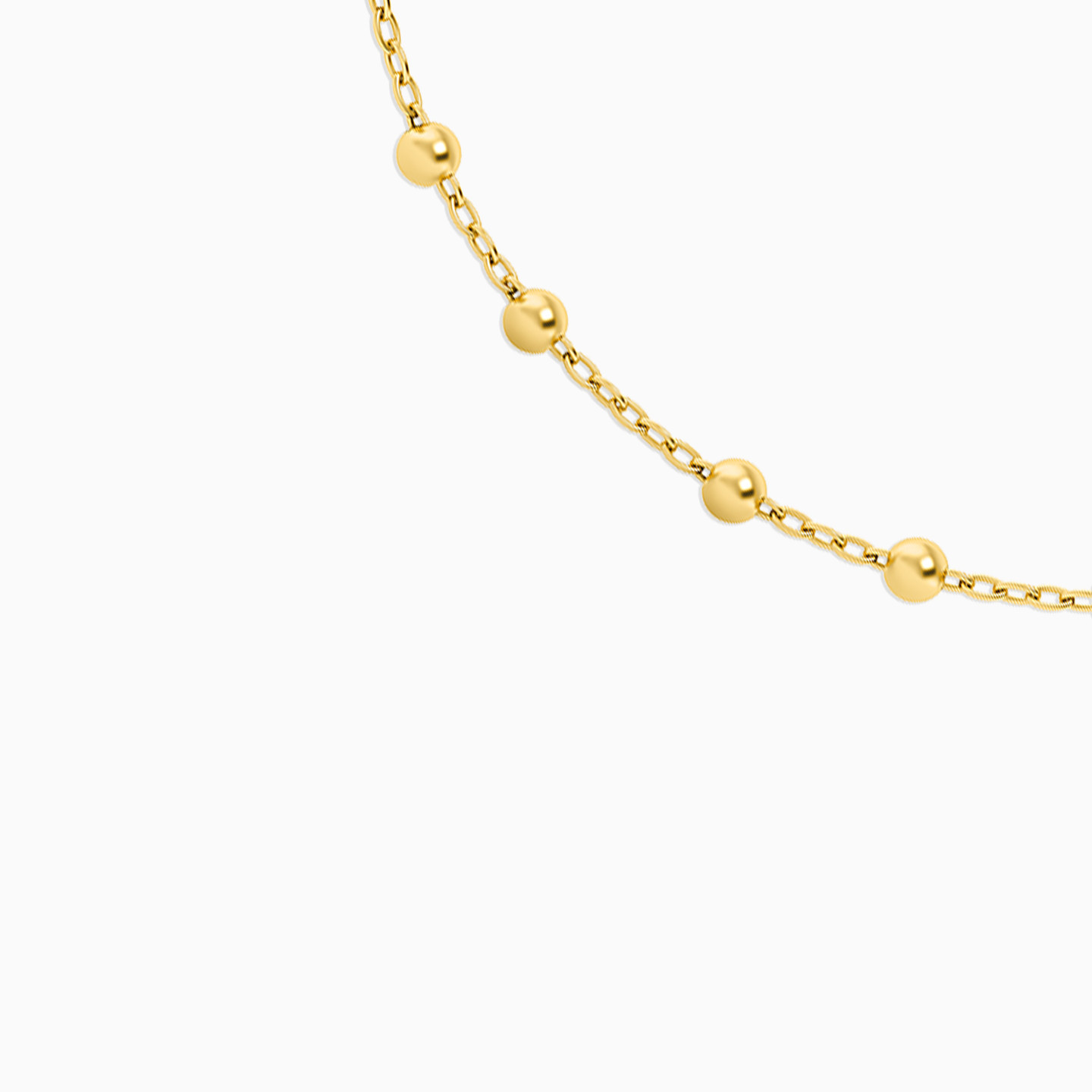 18K Gold Chain Bracelet - 3