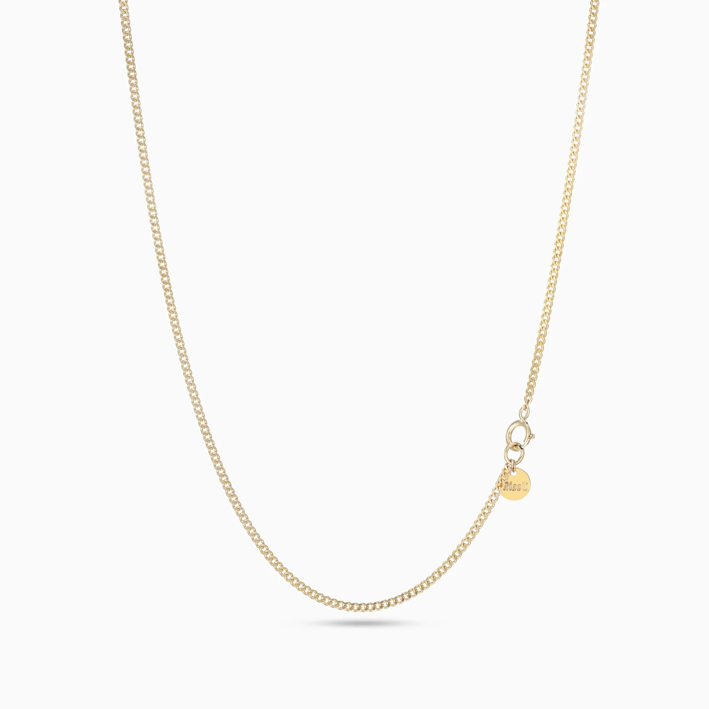 Curb Chain Necklace in 18K Gold Curb Chain Necklace in 18K Gold