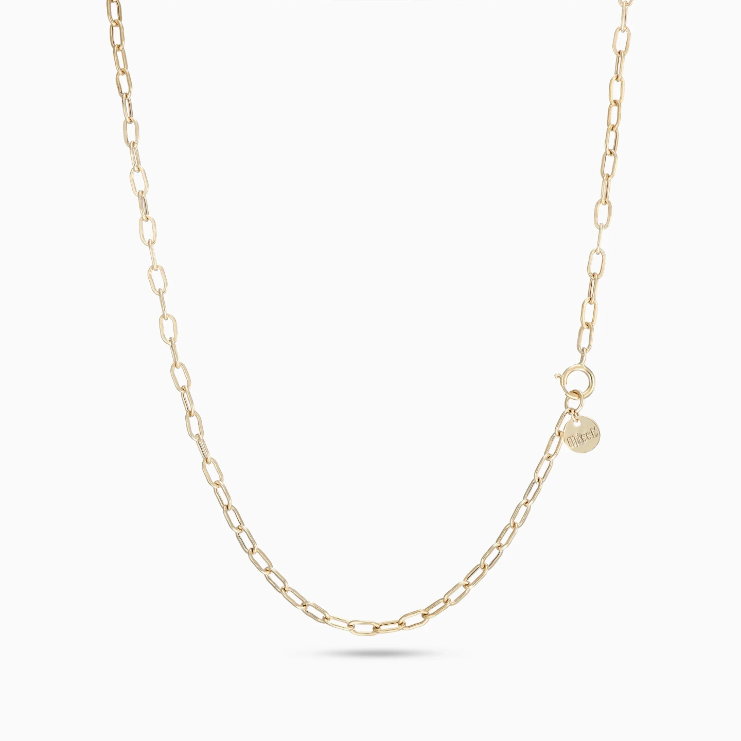 Oval Link Chain Necklace in 18K Gold Oval Link Chain Necklace in 18K Gold