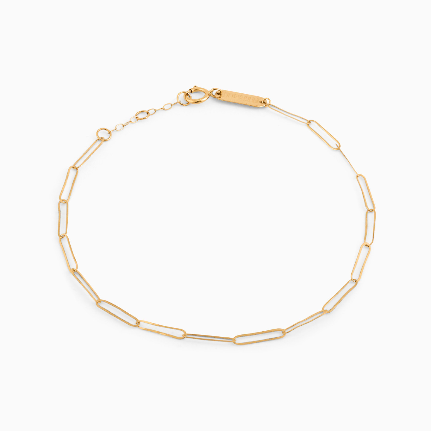 18K Gold Chain Bracelet