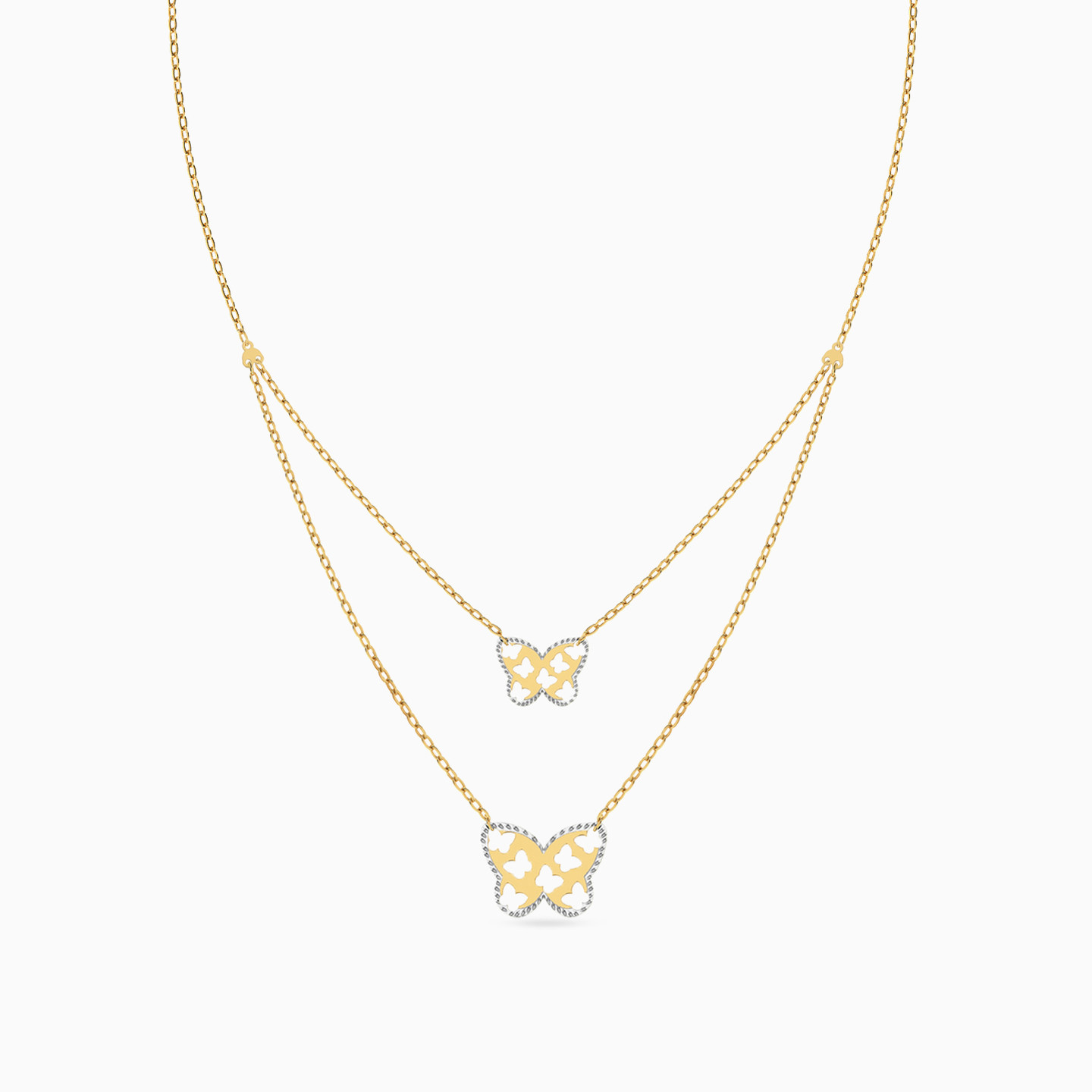 18K Gold Layered Necklace - 2