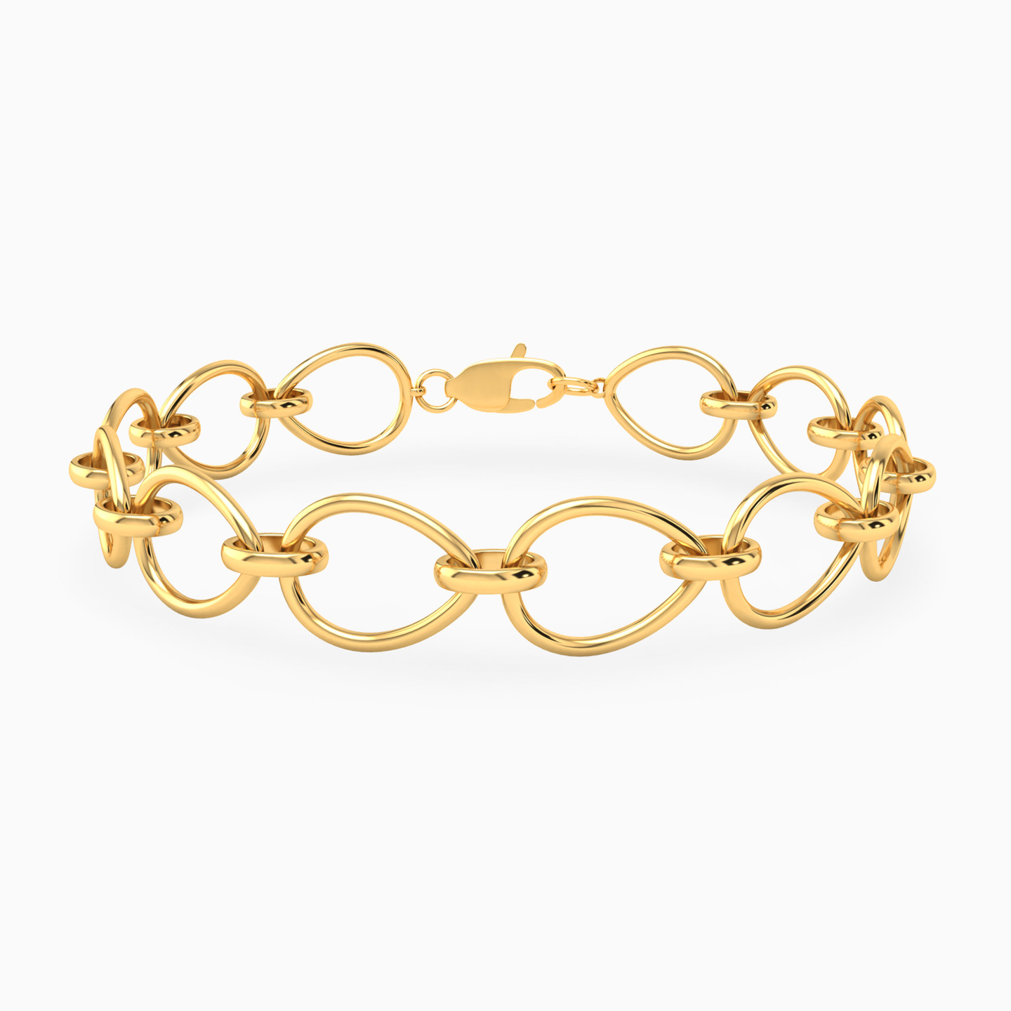 Links Chain Bracelet in 18K Gold Links Chain Bracelet in 18K Gold
