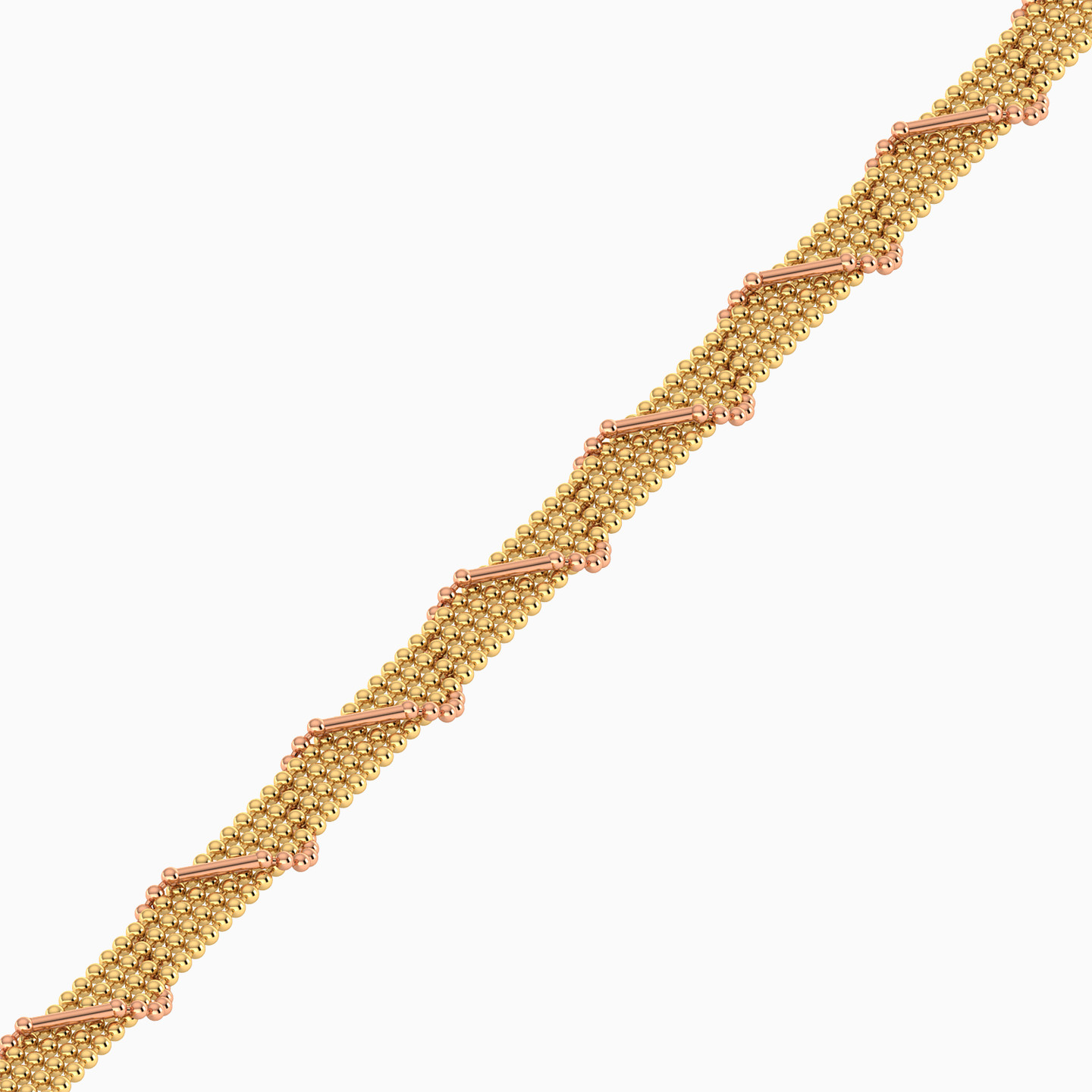 21K Gold Chain Bracelet - 3