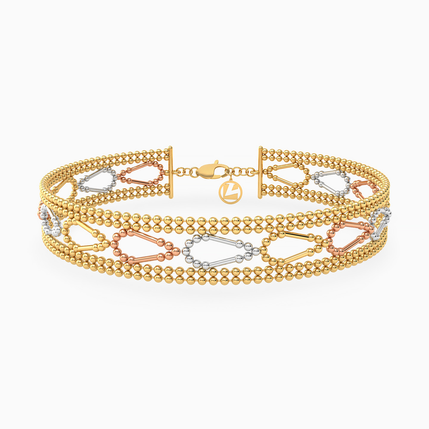 21K Gold Chain Bracelet