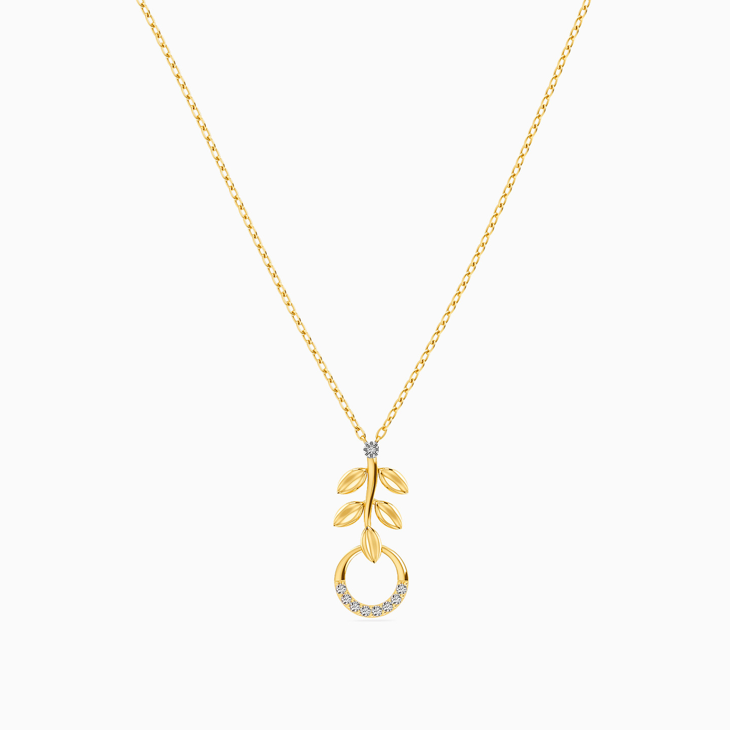 Multishaped Diamond Necklace in 18K Gold - 2 Multishaped Diamond Necklace in 18K Gold - 2