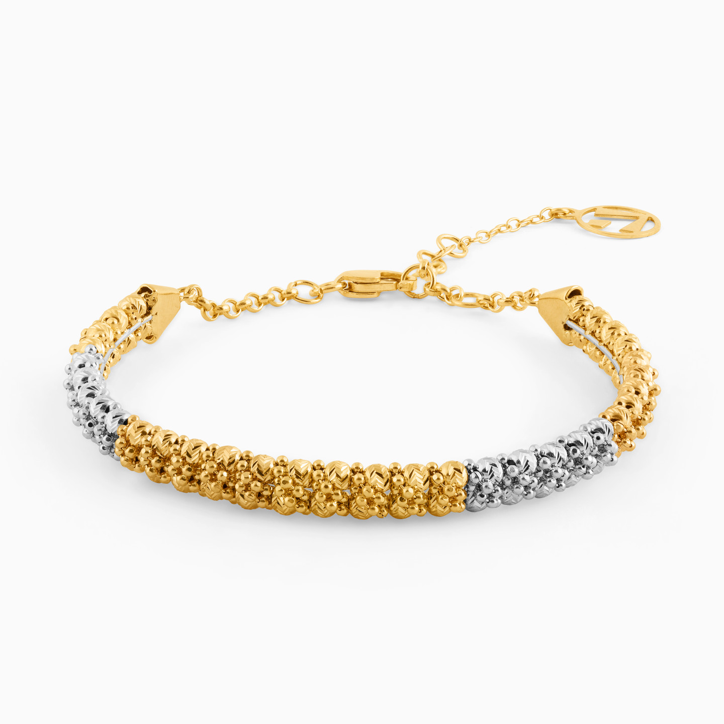 Beaded Chain Bracelet in 18K Gold Beaded Chain Bracelet in 18K Gold