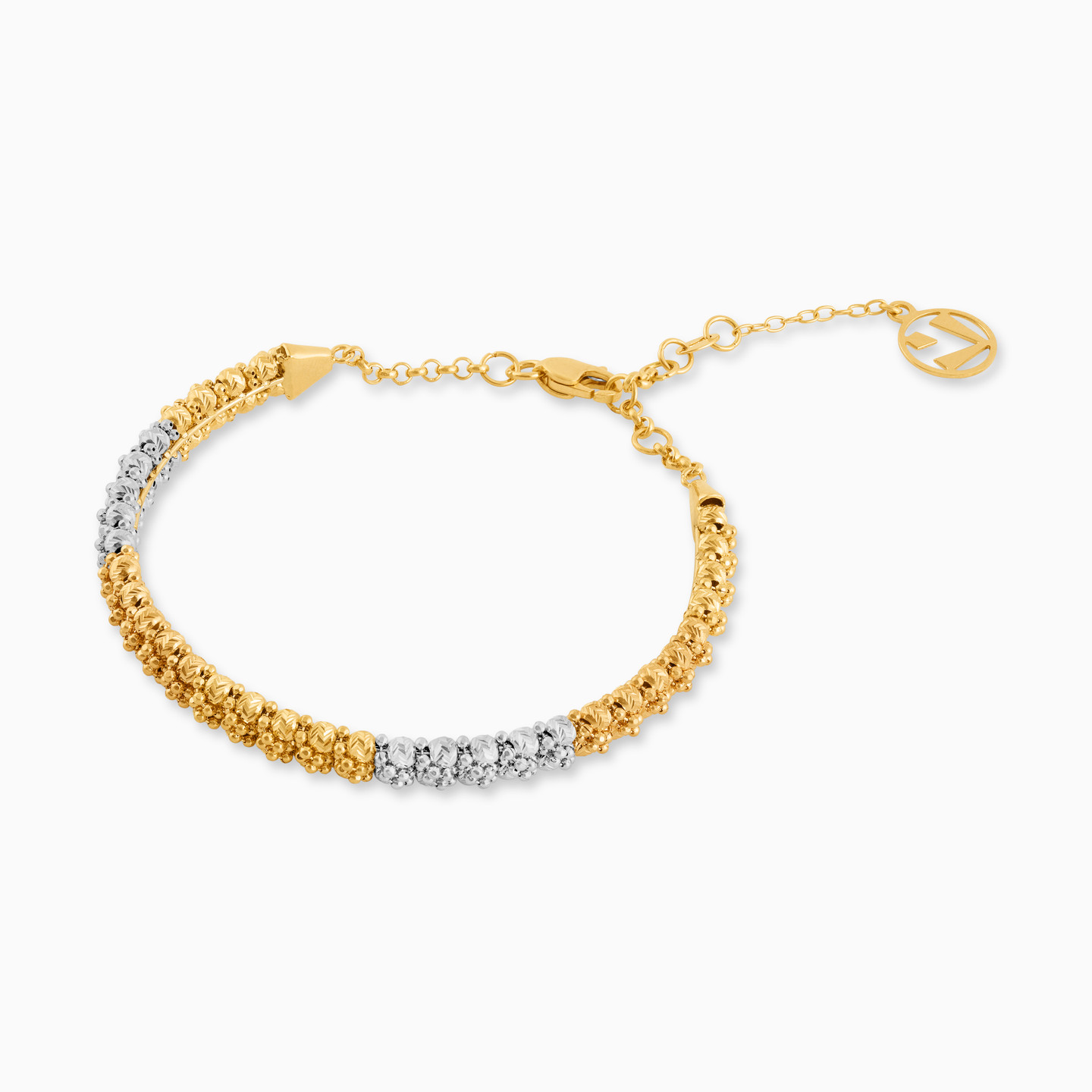 Beaded Chain Bracelet in 18K Gold - 2 Beaded Chain Bracelet in 18K Gold - 2