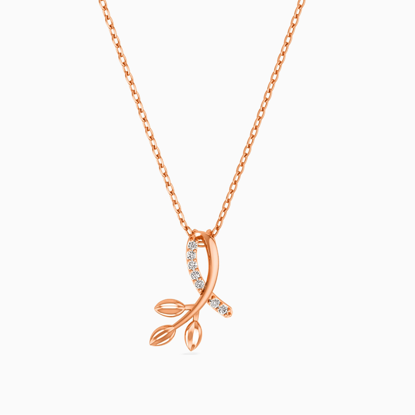 سلسلة ذهب ورقة عيار 18 قيراط مزينة بالألماس سلسلة ذهب ورقة عيار 18 قيراط مزينة بالألماس