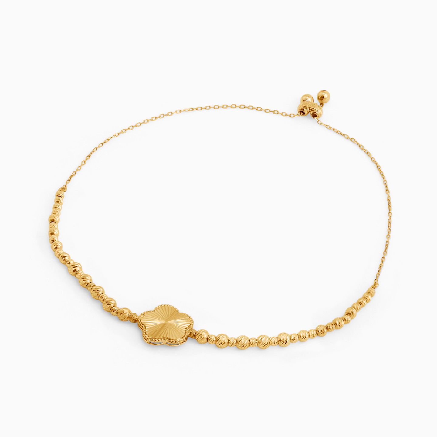 21K Gold Chain Bracelet - 2