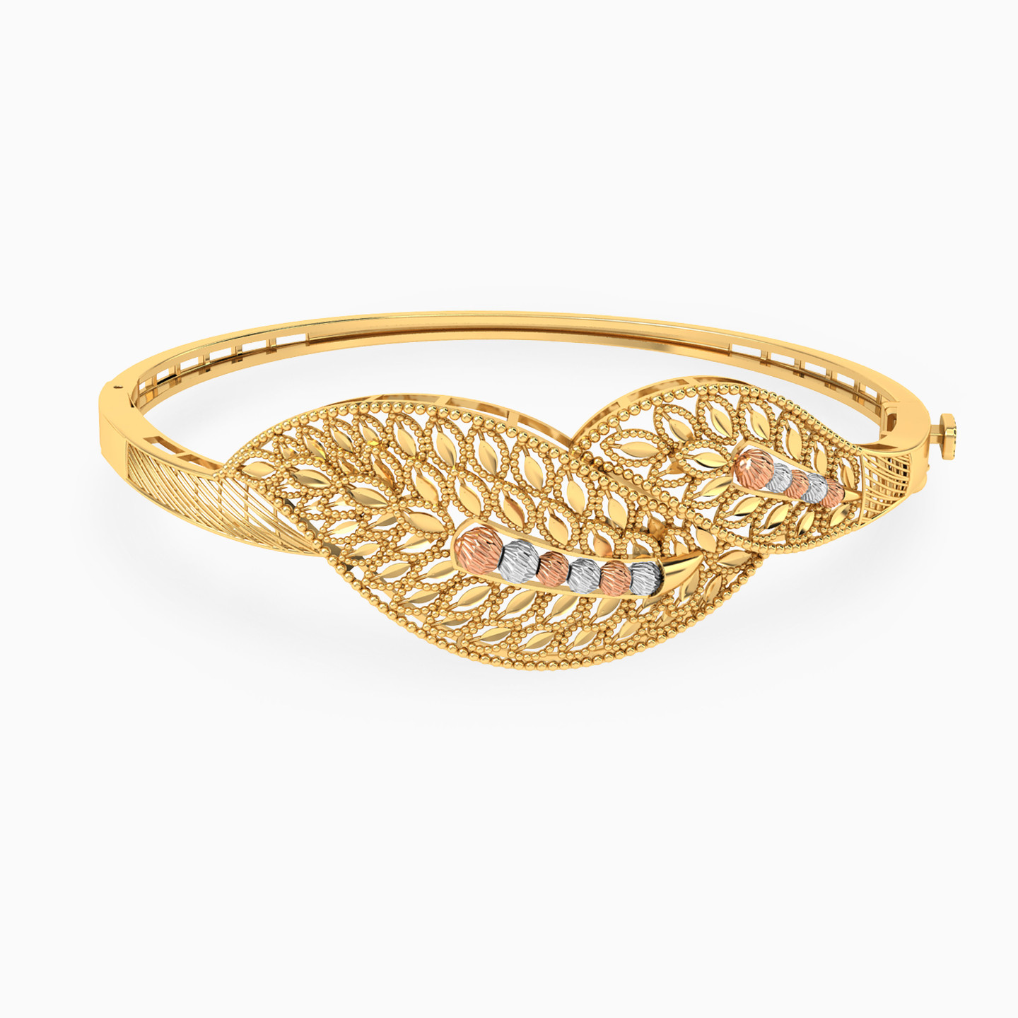 نصف طقم تصميم تجريدي عيار 21 قيراط (2 قطع) - 2 نصف طقم تصميم تجريدي عيار 21 قيراط (2 قطع) - 2