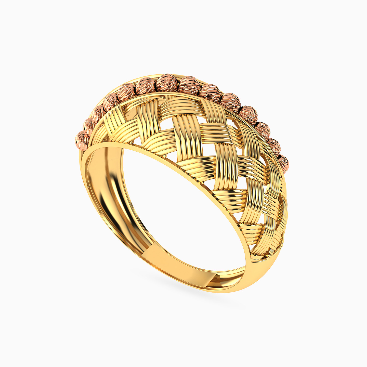 21K Gold Statement Ring - 2