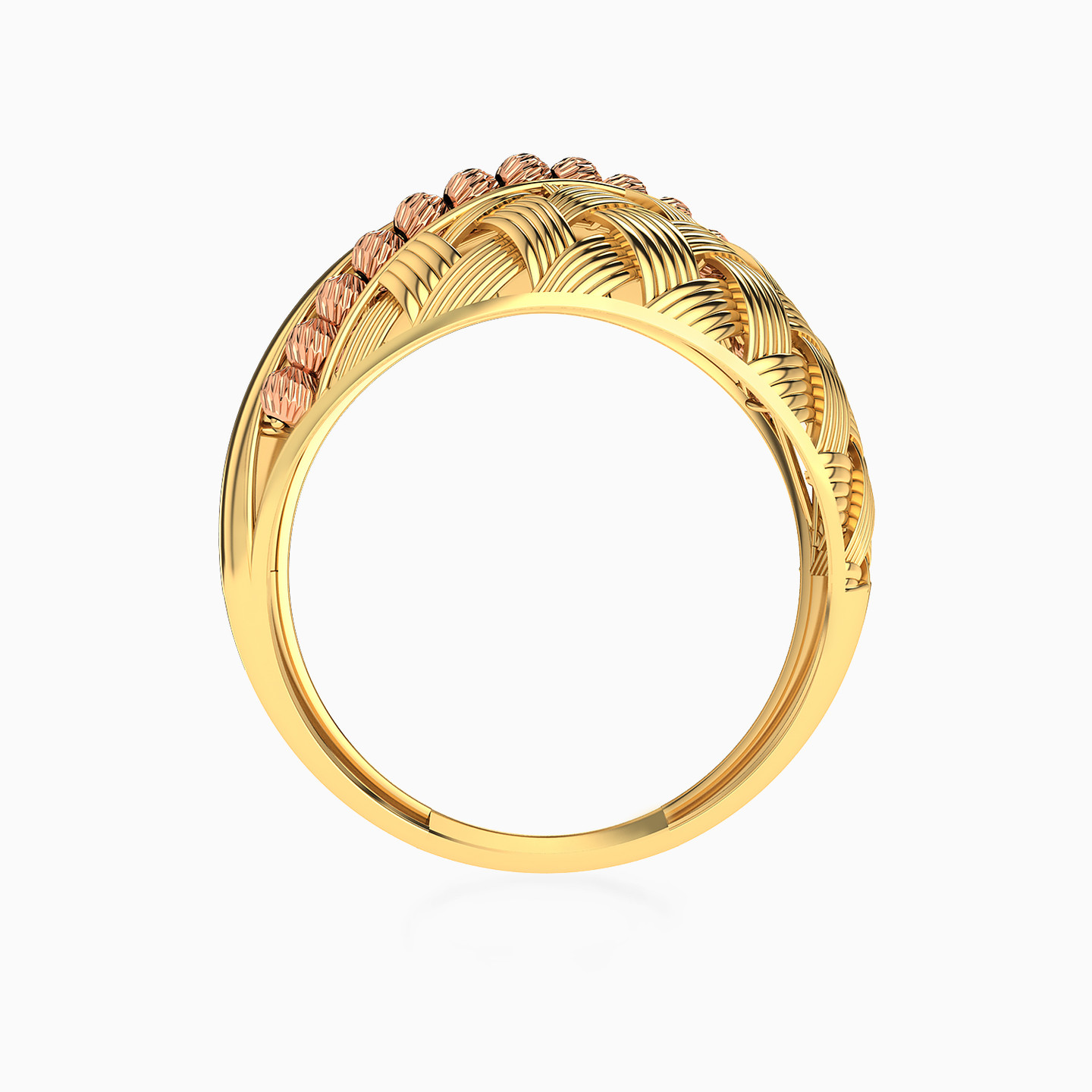 21K Gold Statement Ring - 3