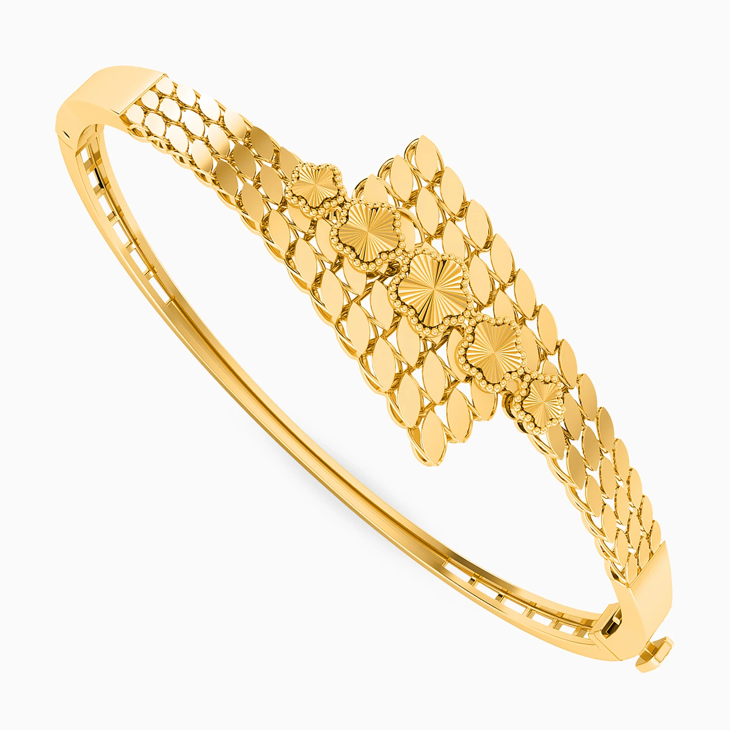 Abstract Full Set in 21K Gold (2 Pieces) - 2 Abstract Full Set in 21K Gold (2 Pieces) - 2