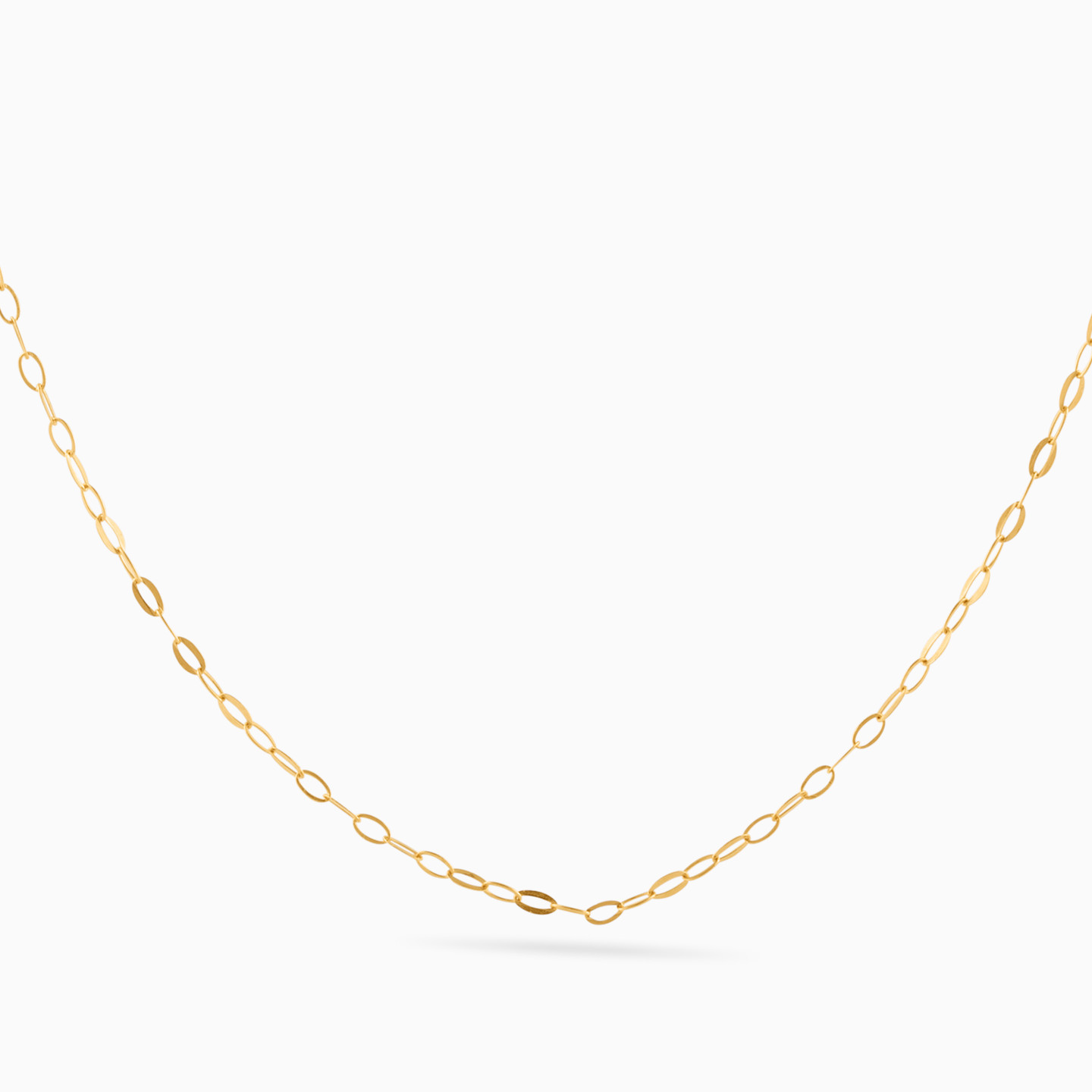 21K Gold Chain Necklace