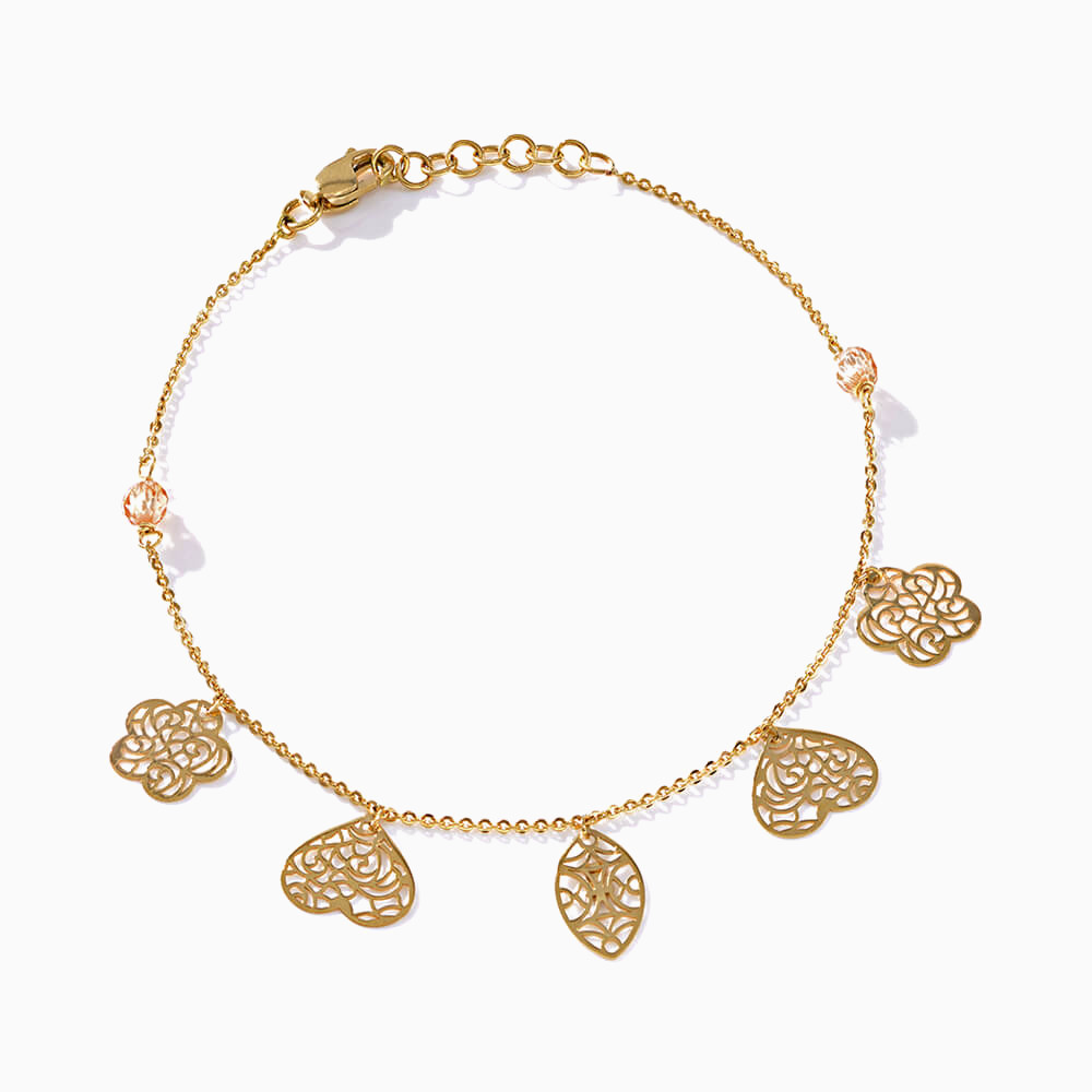 Multishaped Chain Bracelet in 18K Gold Multishaped Chain Bracelet in 18K Gold