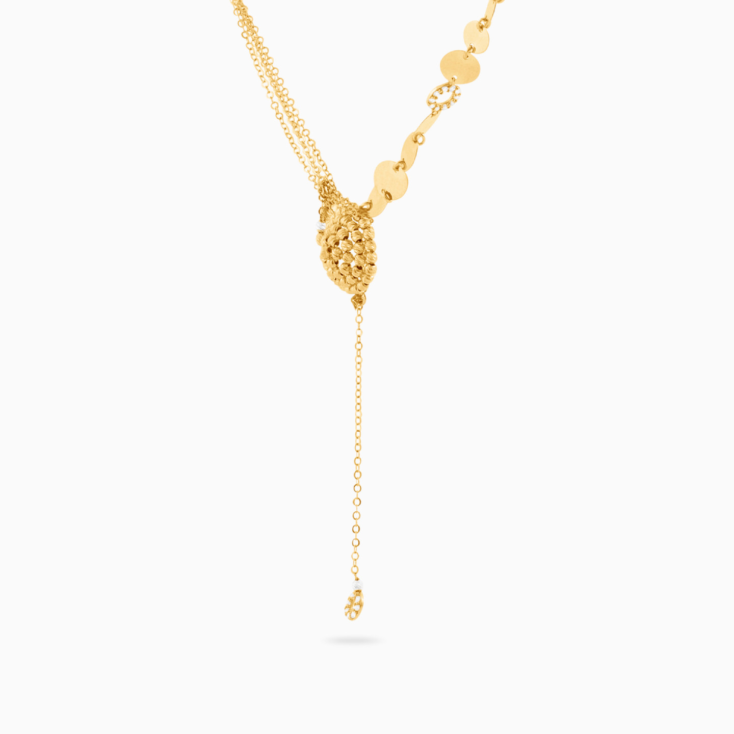 21K Gold Chain Necklace - 2