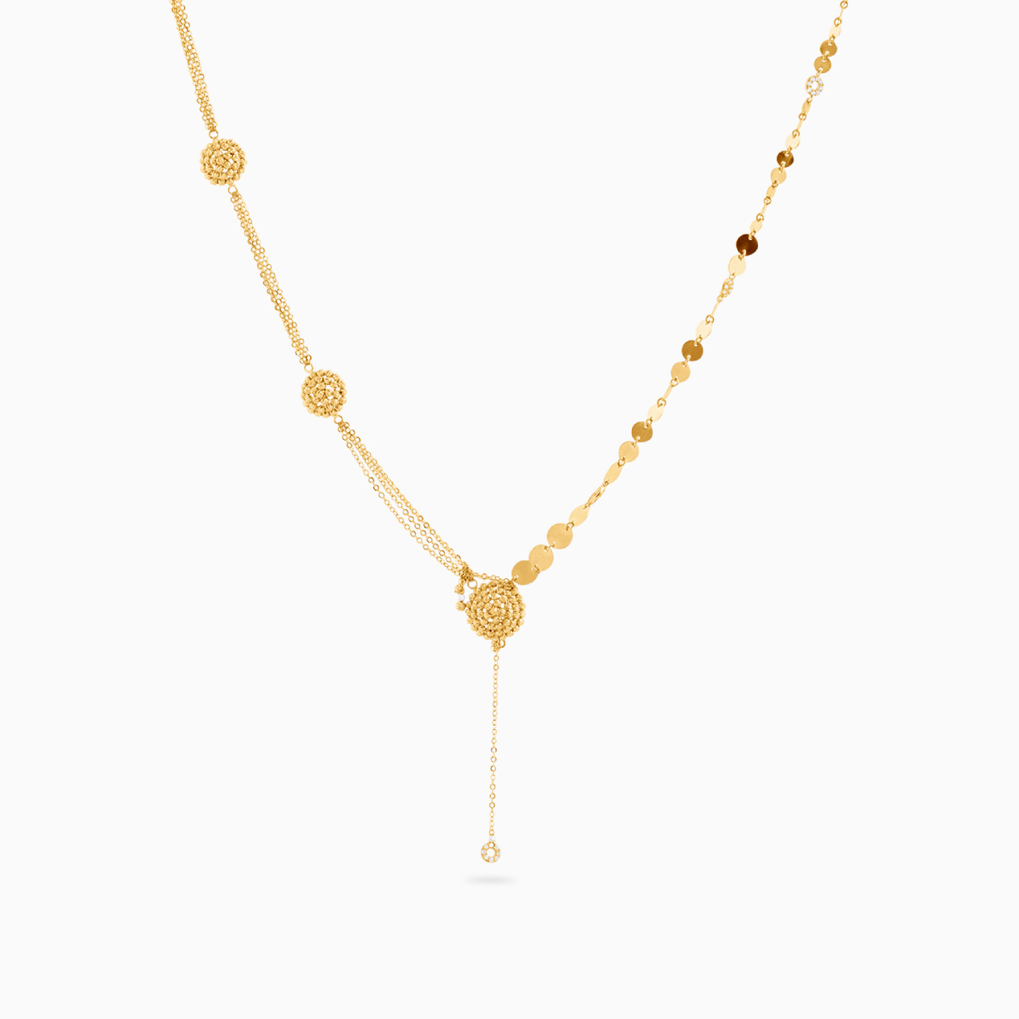 21K Gold Chain Necklace - 3