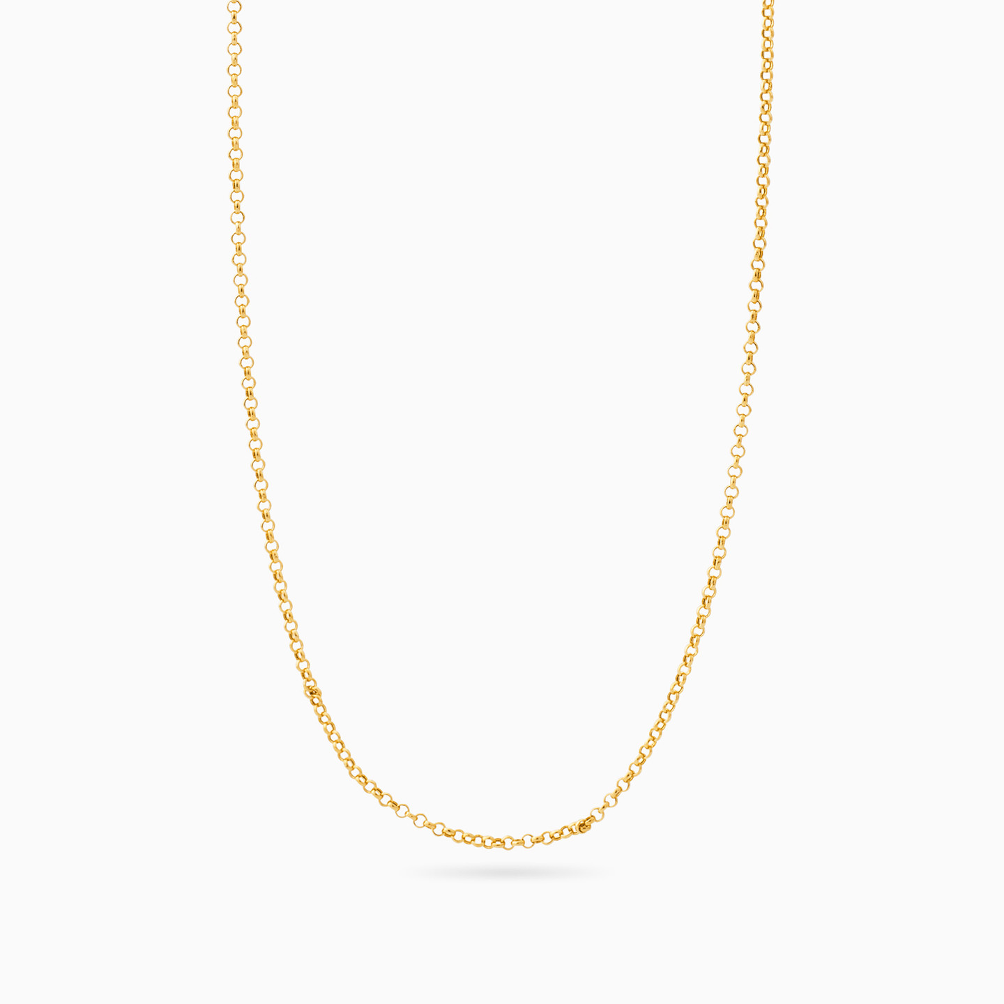 21K Gold Chain Necklace