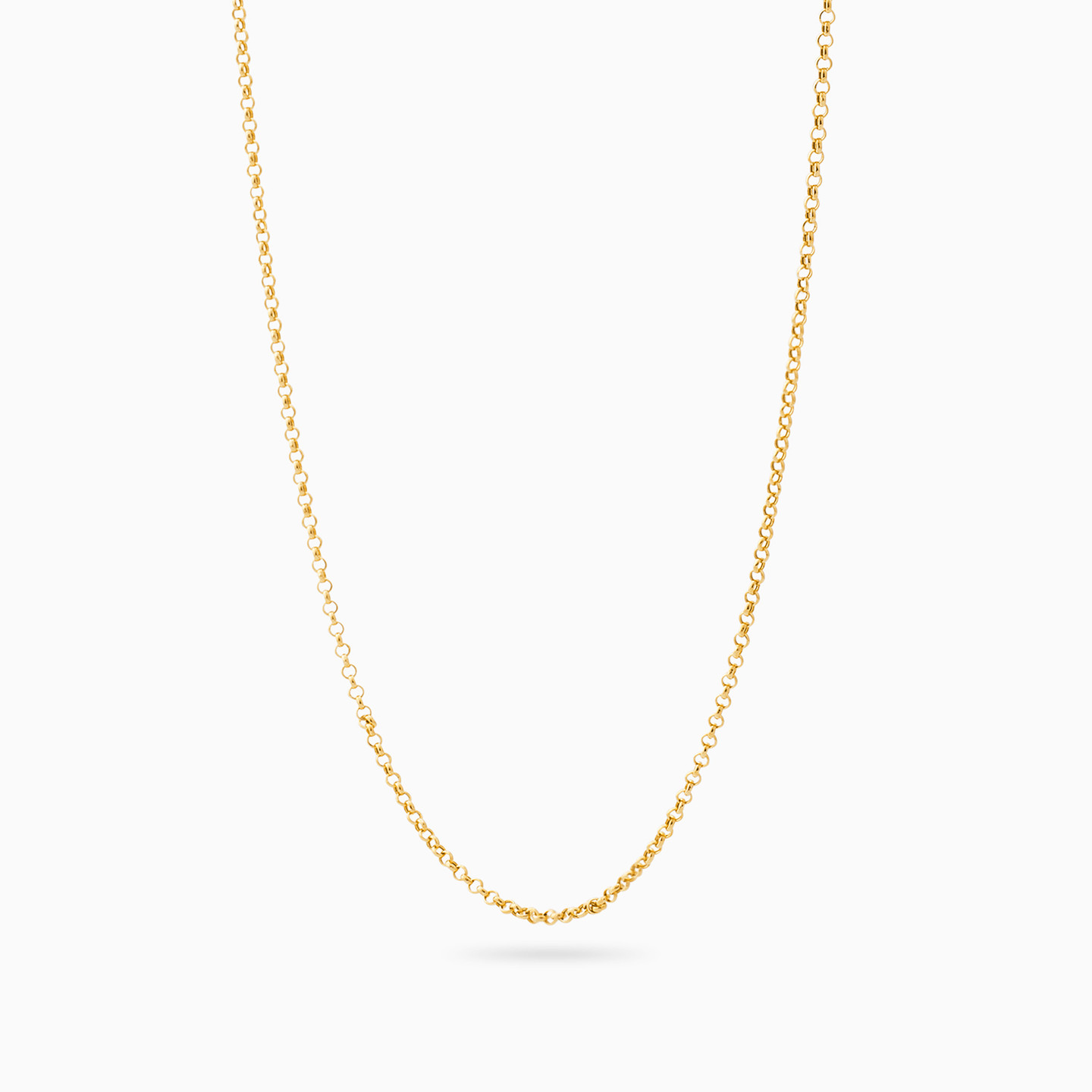 21K Gold Chain Necklace - 2