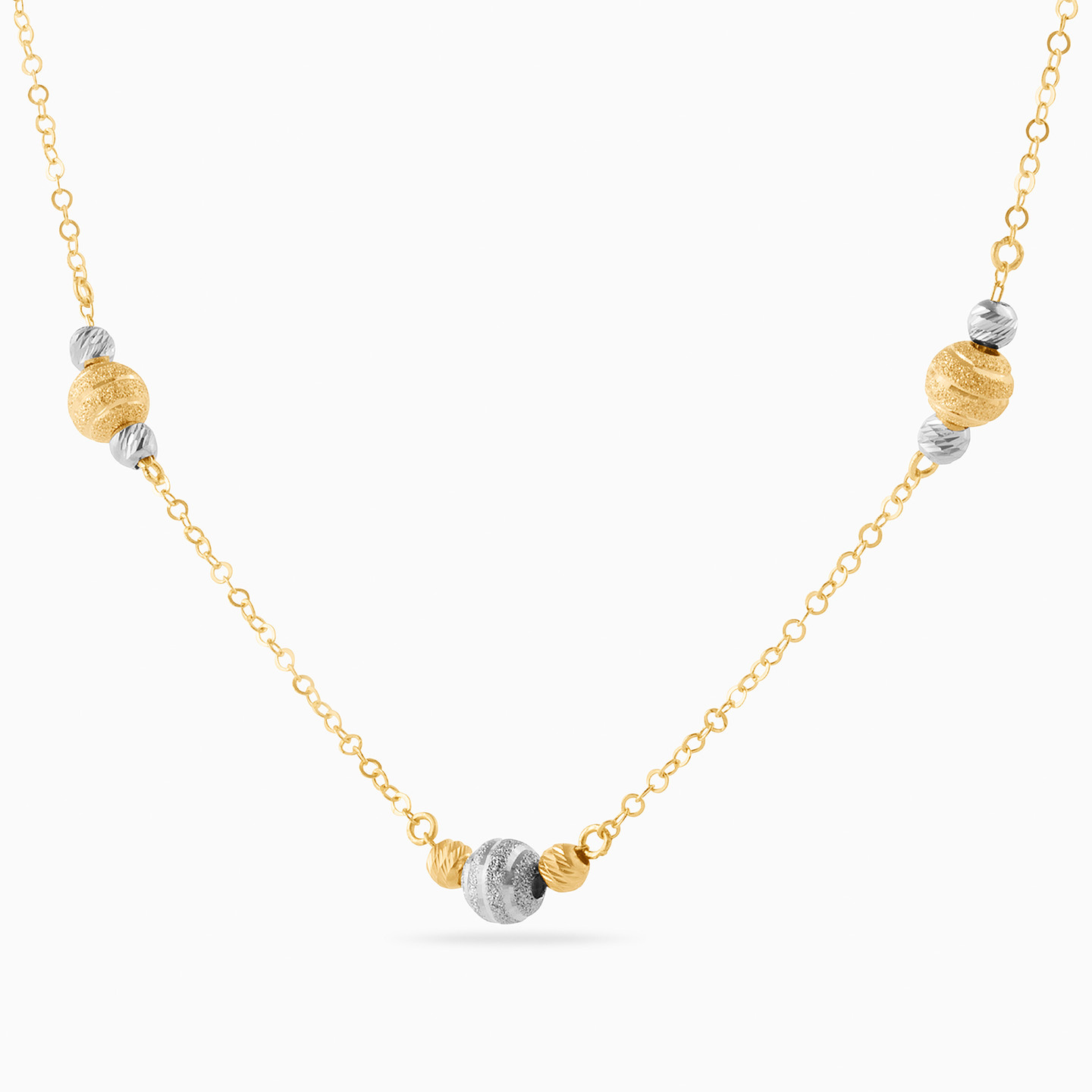 18K Gold Chain Necklace - 2