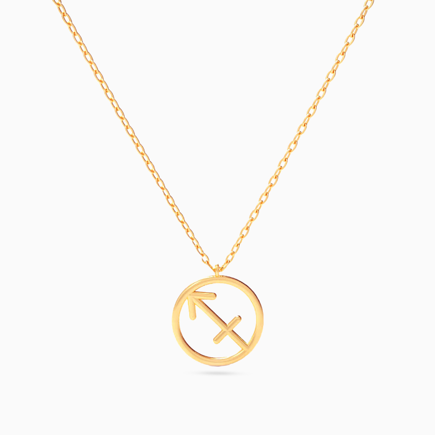 Sagittarius Necklace In 18K Gold Sagittarius Necklace In 18K Gold