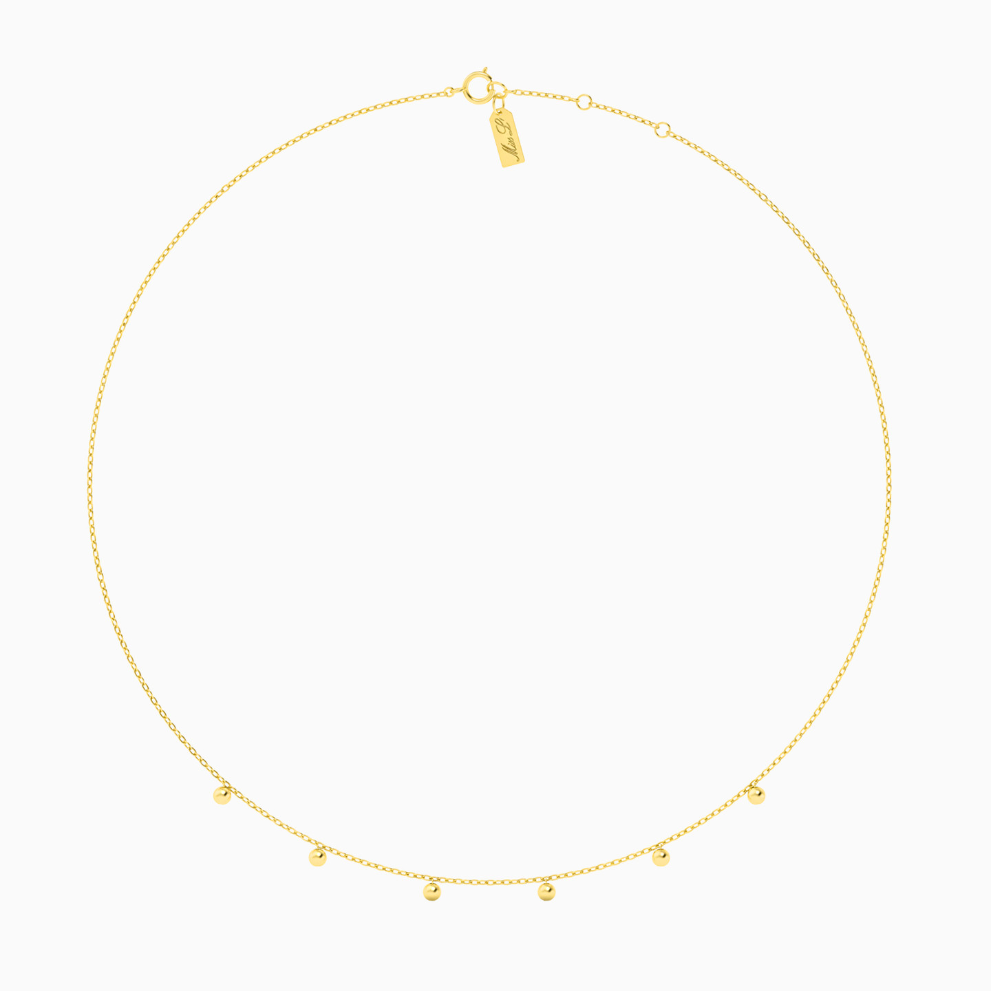 18K Gold Chain Necklace - 3