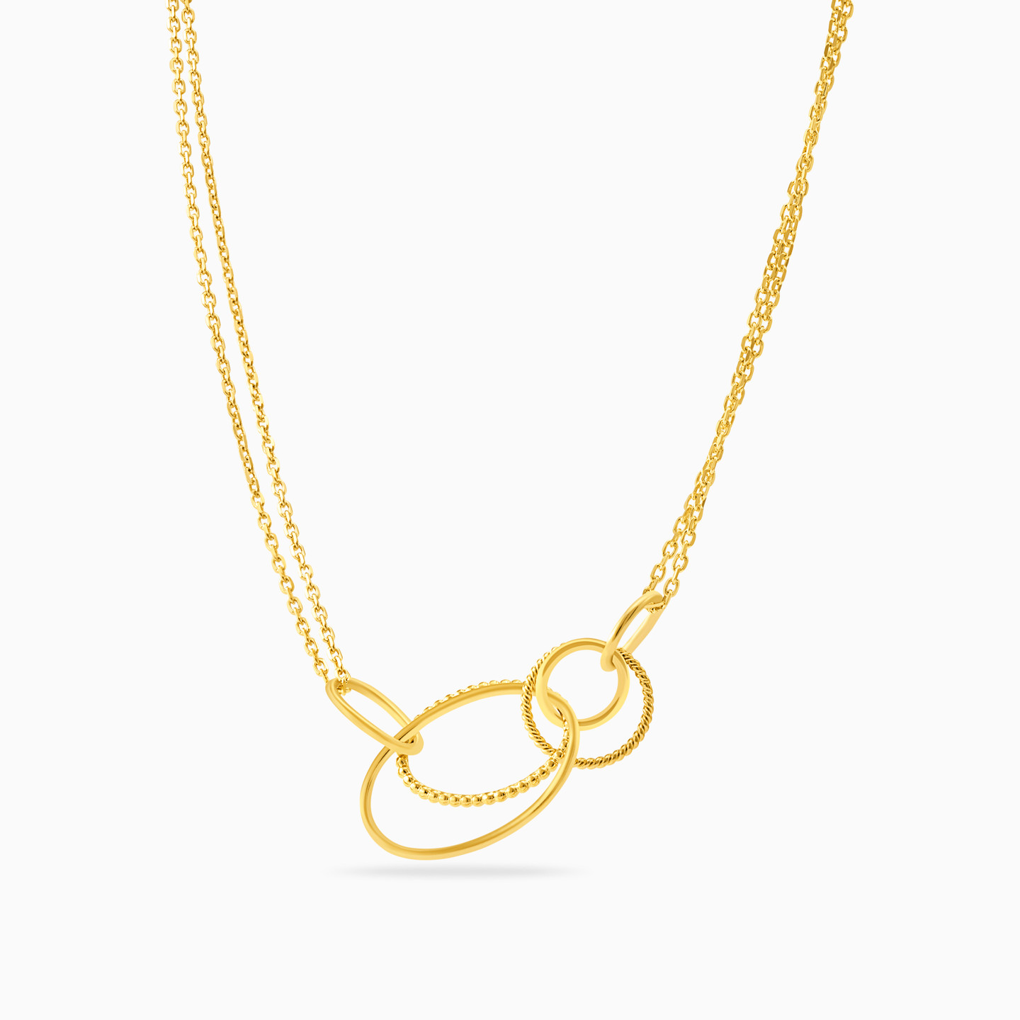 Gold Plated Pendant Necklace - 3