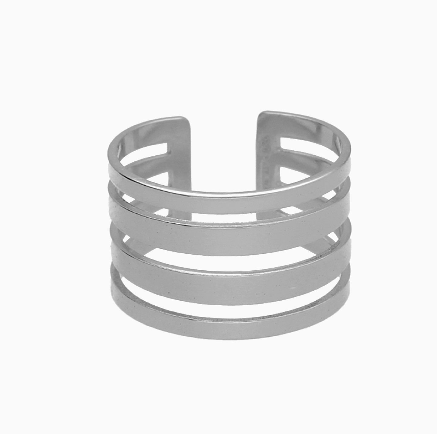 Layered Sterling Silver Ring Layered Sterling Silver Ring
