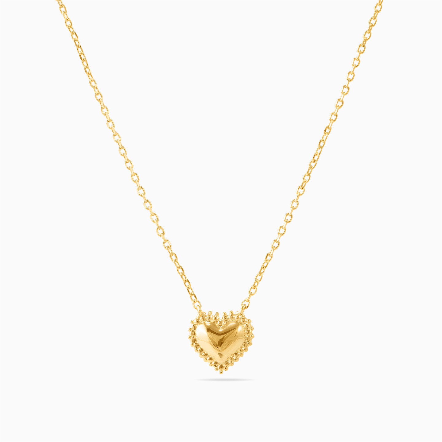 Gold Plated Pendant Necklace - 3