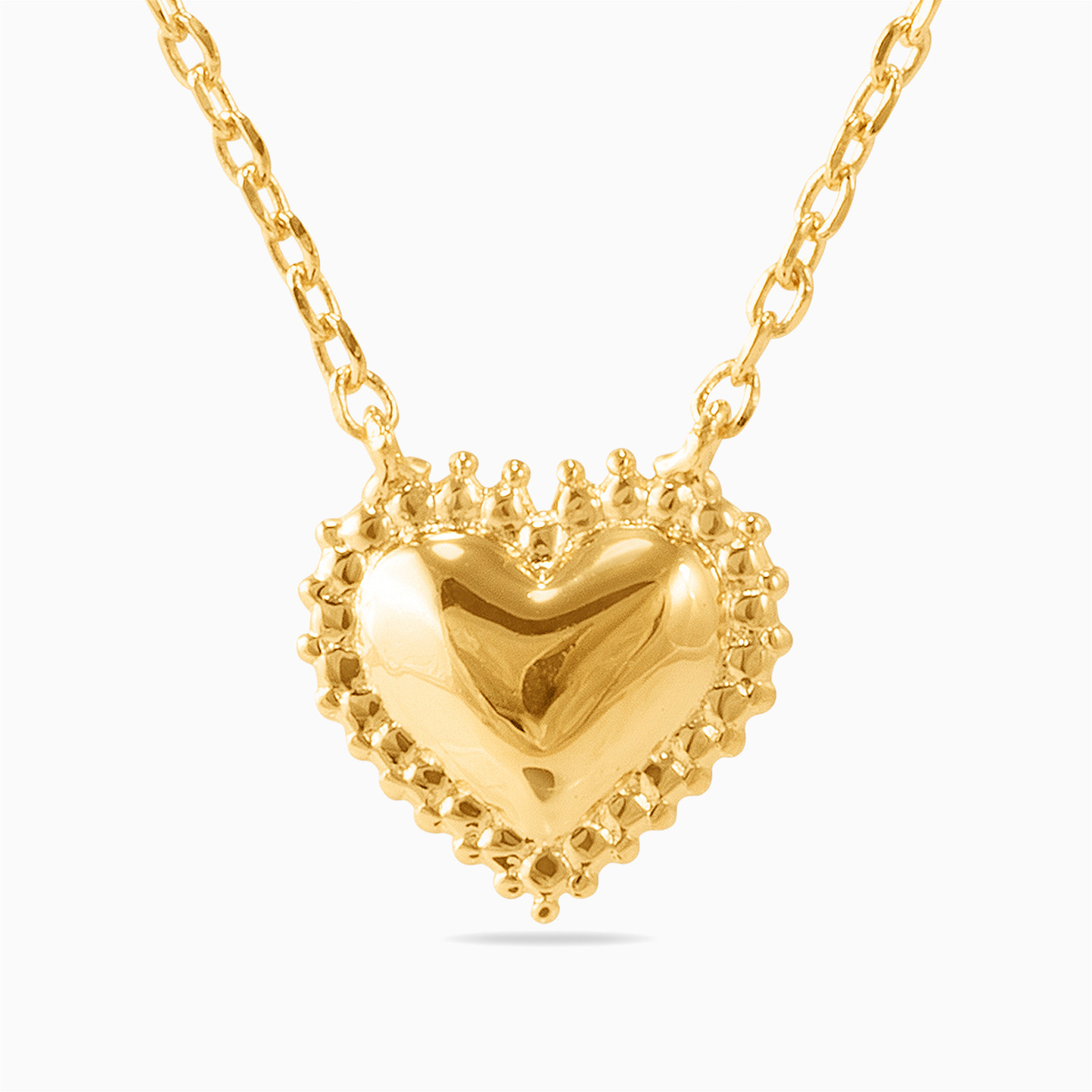 Gold Plated Pendant Necklace